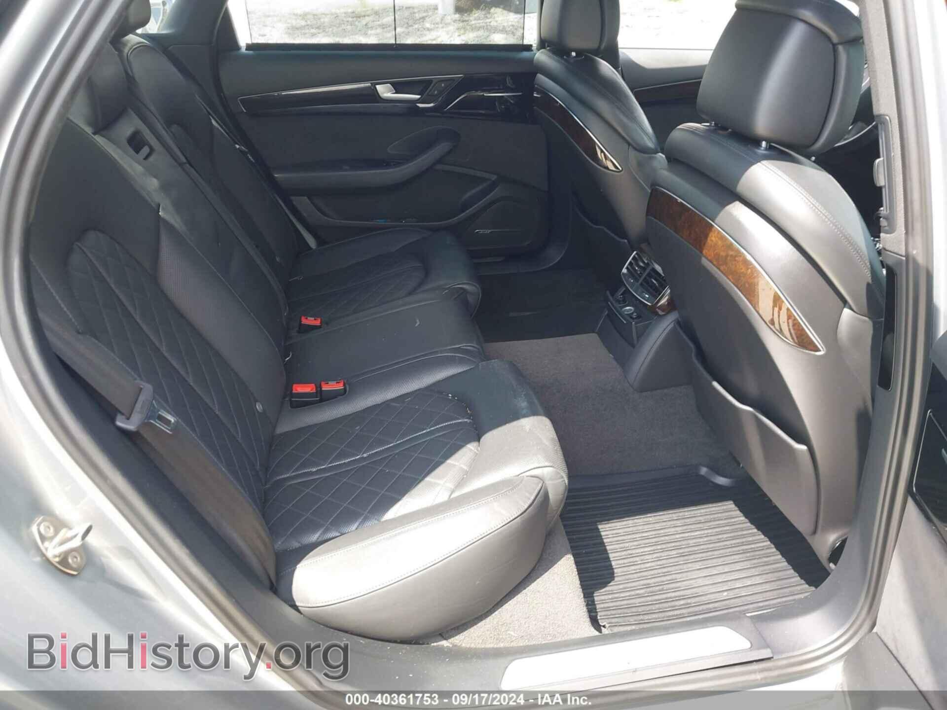 2013 AUDI A8 L - VIN: WAURGAFD2DN000932 - Photo 8