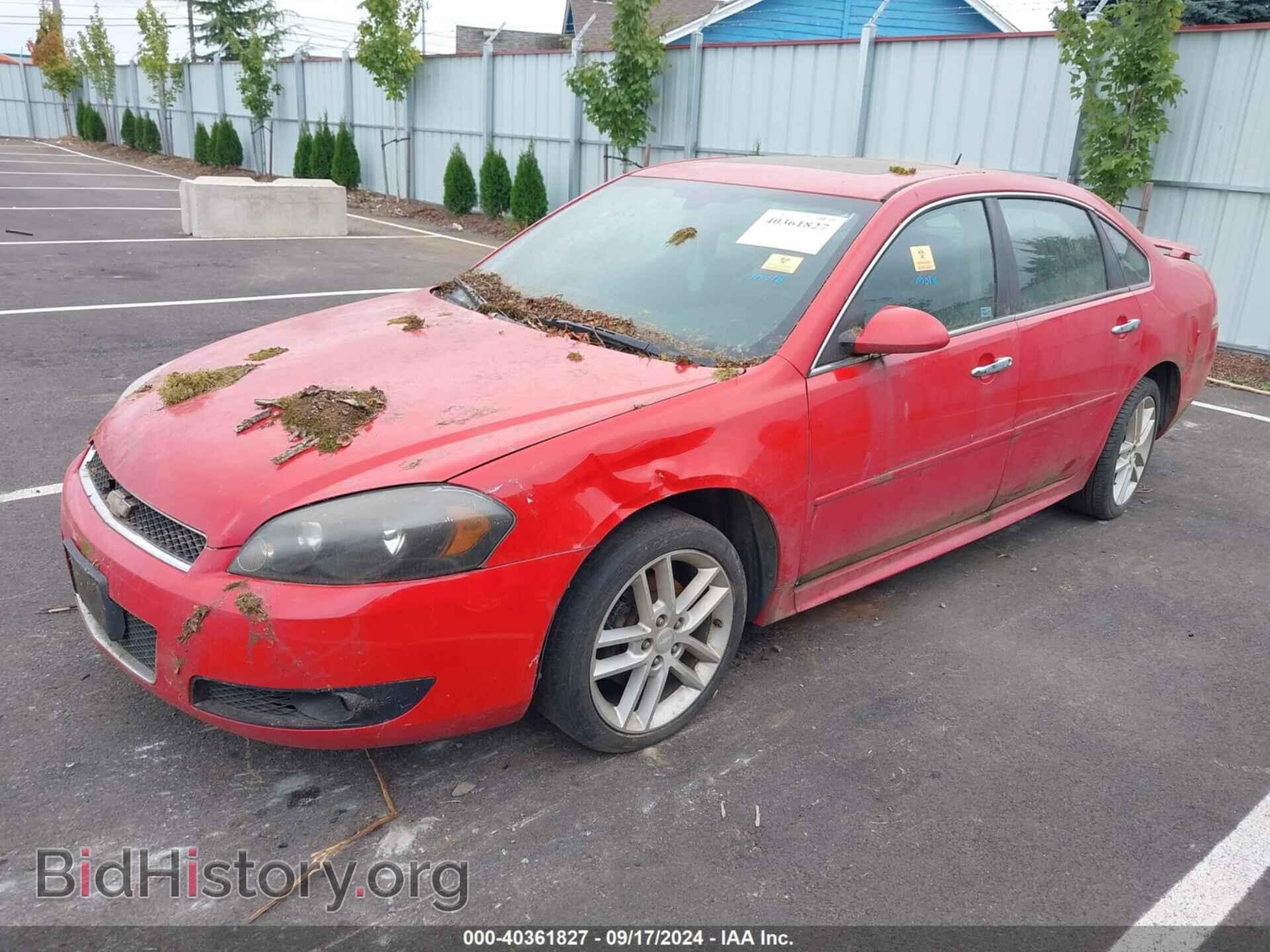 2013 CHEVROLET IMPALA - VIN: 2G1WC5E37D1119958 - Фото 2