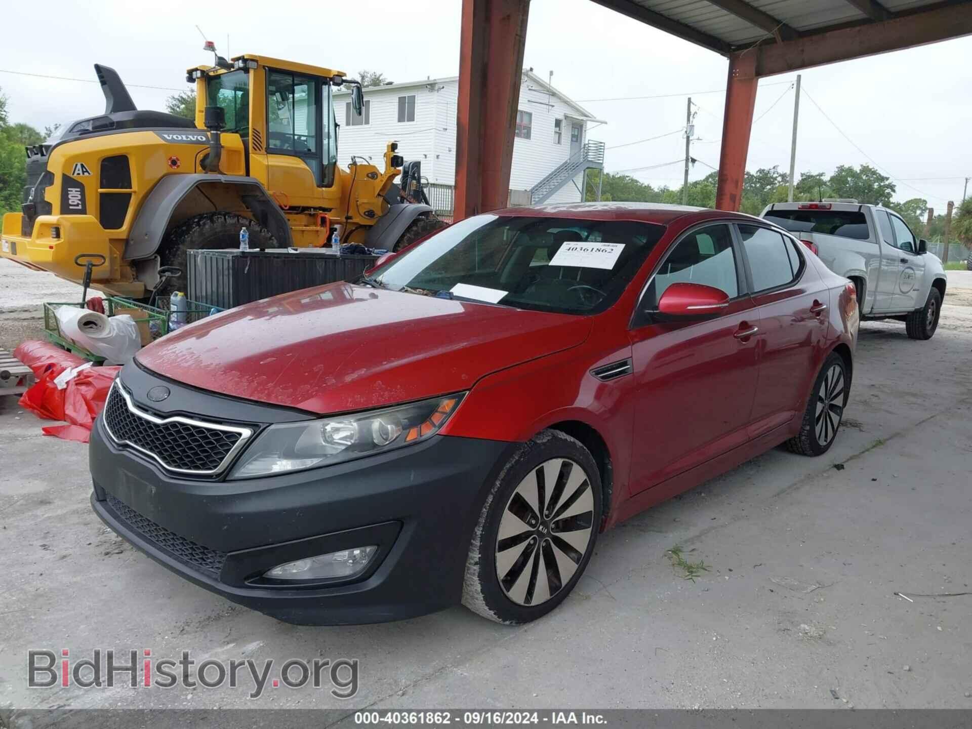 2013 KIA OPTIMA - VIN: 5XXGR4A62DG220405 - Фото 2