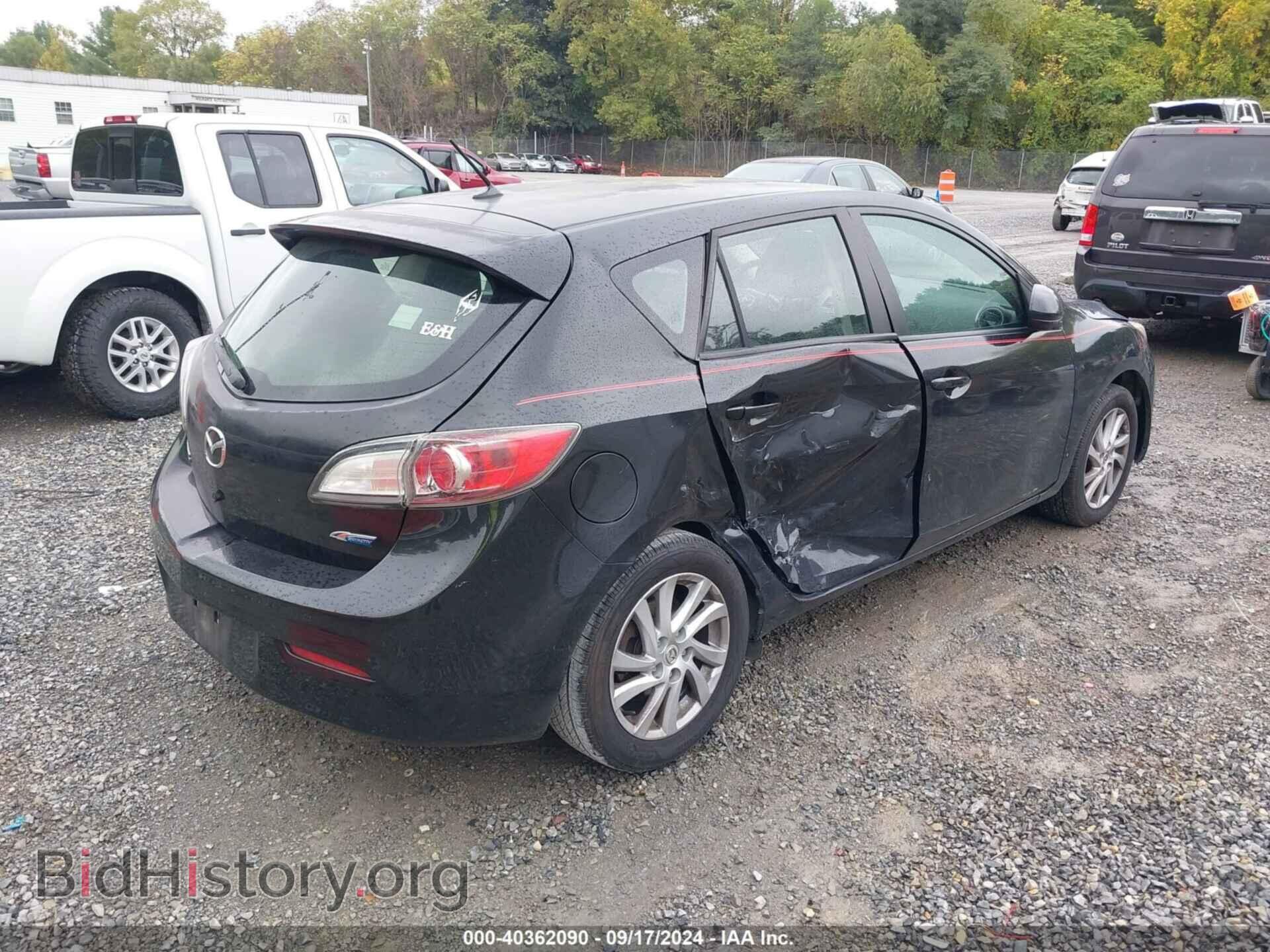 2012 MAZDA MAZDA3 - VIN: JM1BL1L72C1619213 - Фото 4
