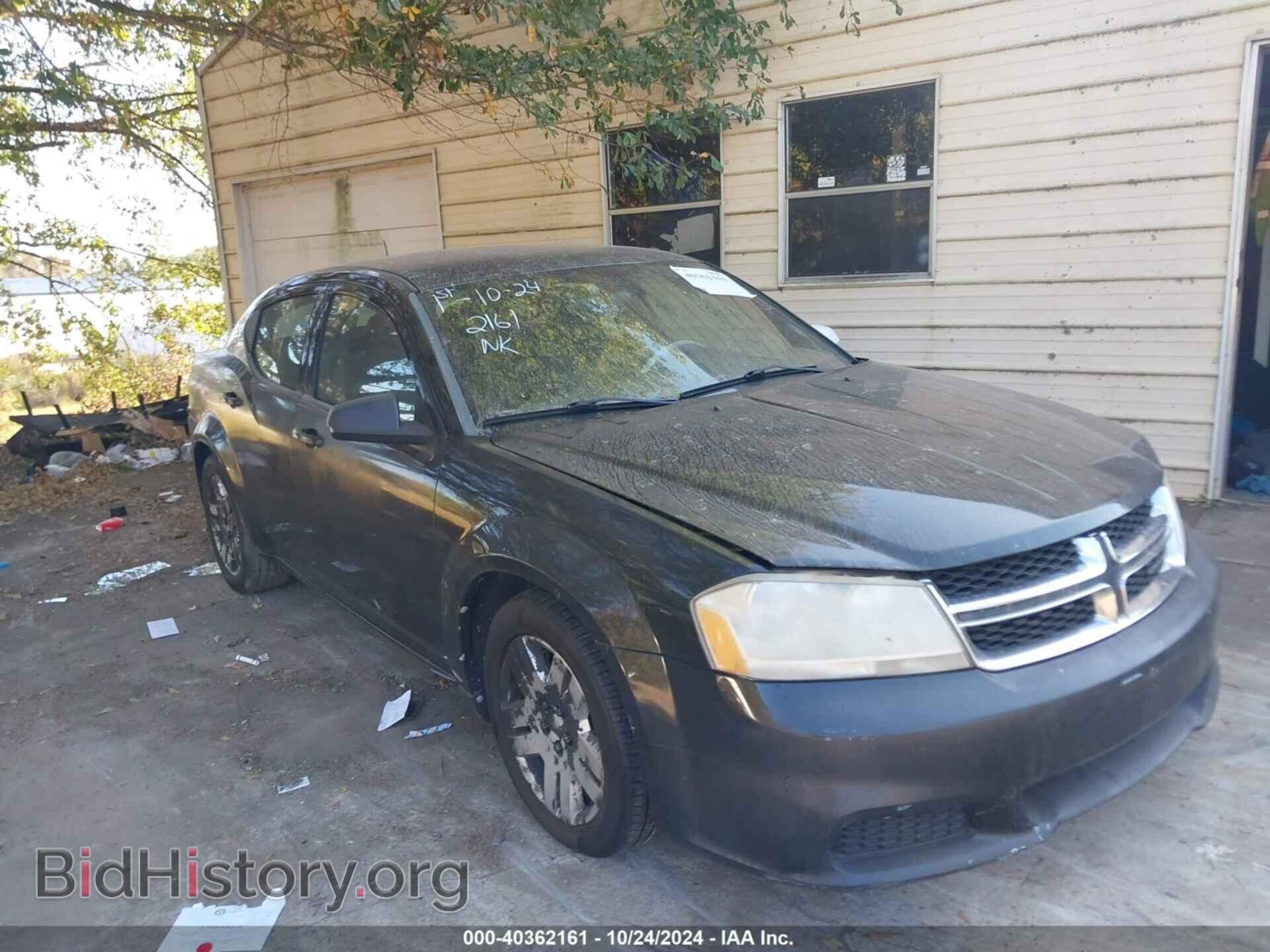 Фотография 1C3CDZAB6DN610701 - DODGE AVENGER 2013