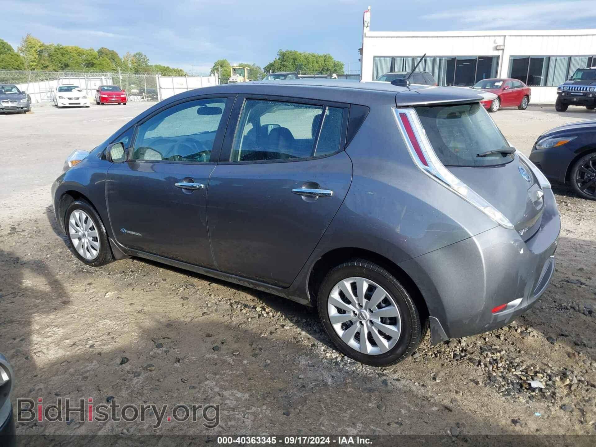 2016 NISSAN LEAF - VIN: 1N4AZ0CP6GC307383 - Фото 3