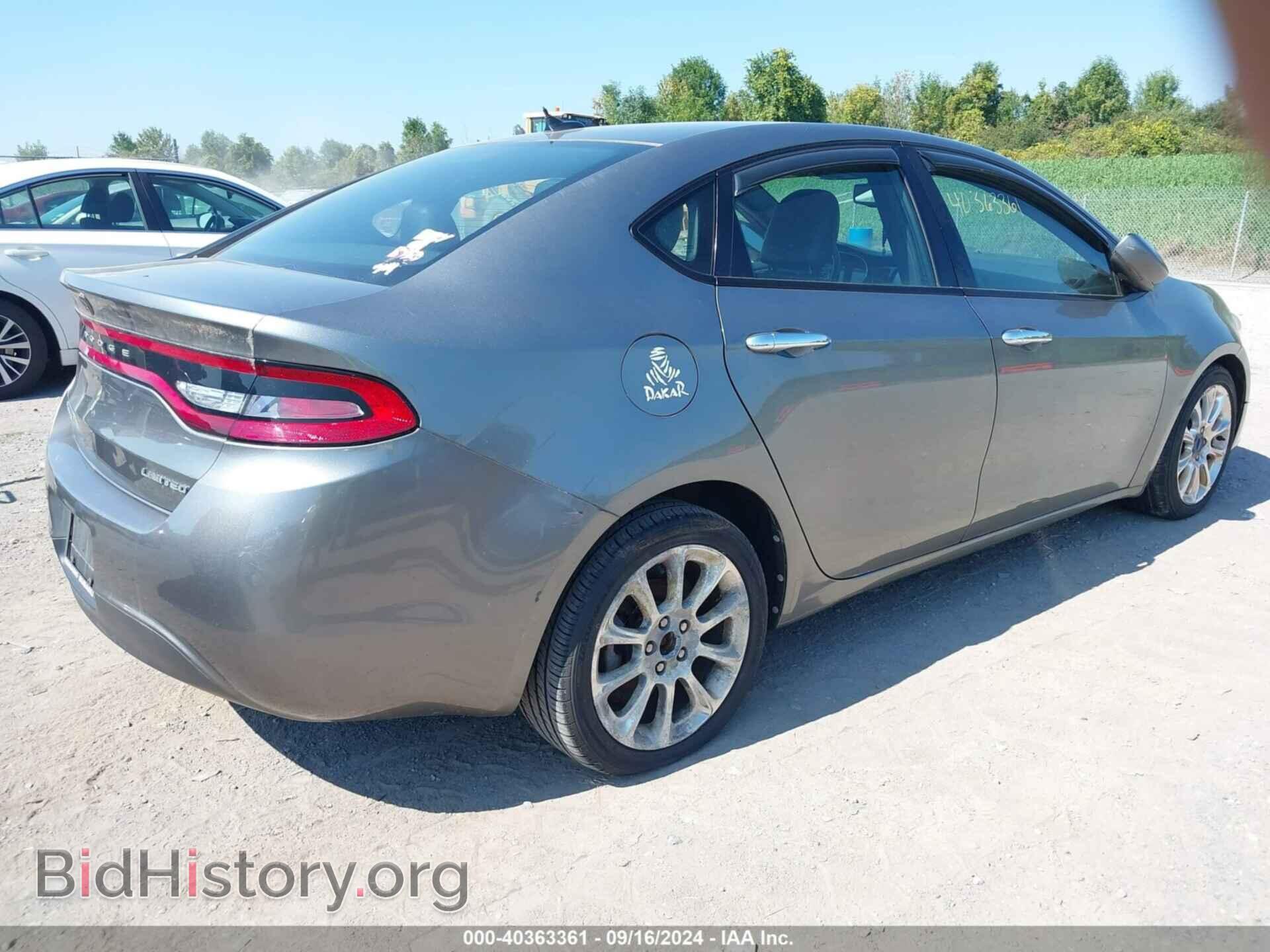 2013 DODGE DART - VIN: 1C3CDFCA7DD682189 - Фото 4