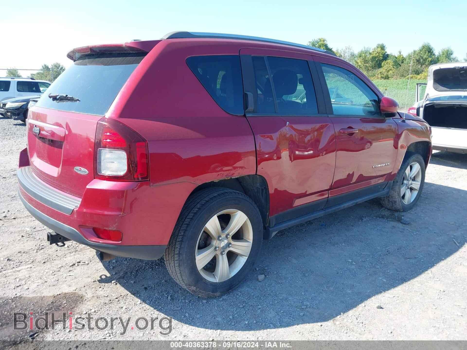 2014 JEEP COMPASS - VIN: 1C4NJDEB3ED852752 - Фото 4