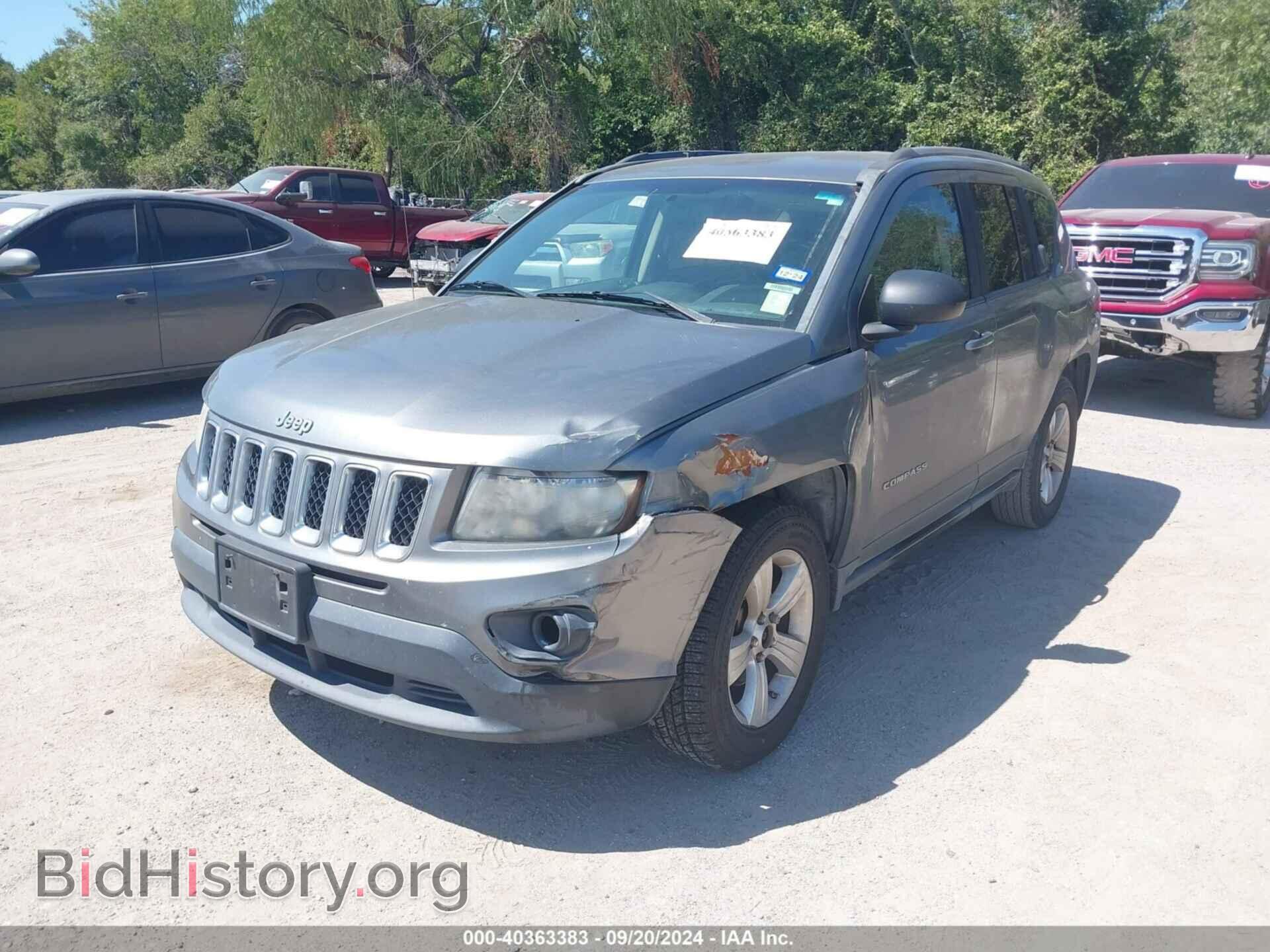 2012 JEEP COMPASS - VIN: 1C4NJDBB8CD604658 - Фото 2