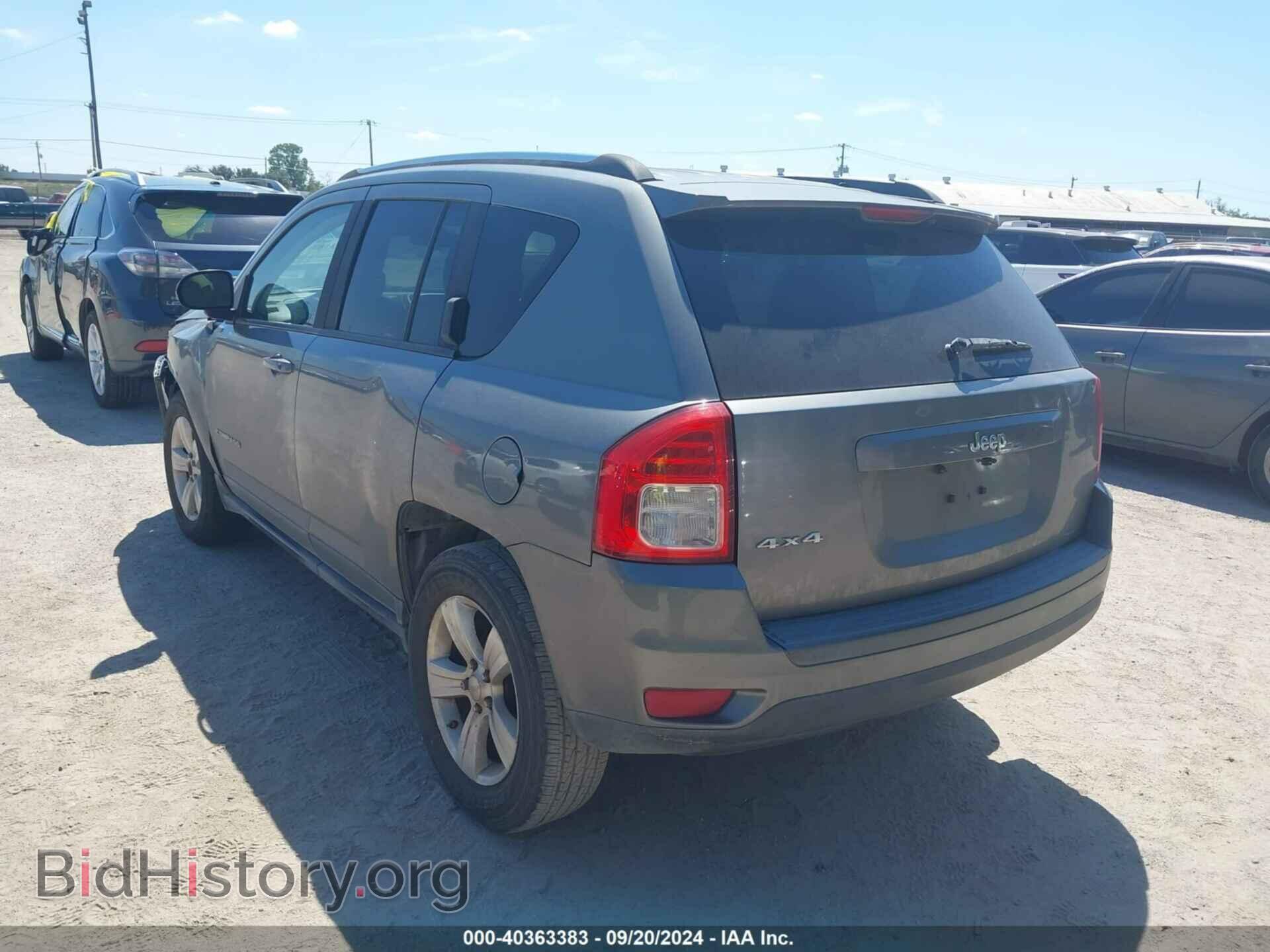 2012 JEEP COMPASS - VIN: 1C4NJDBB8CD604658 - Фото 3