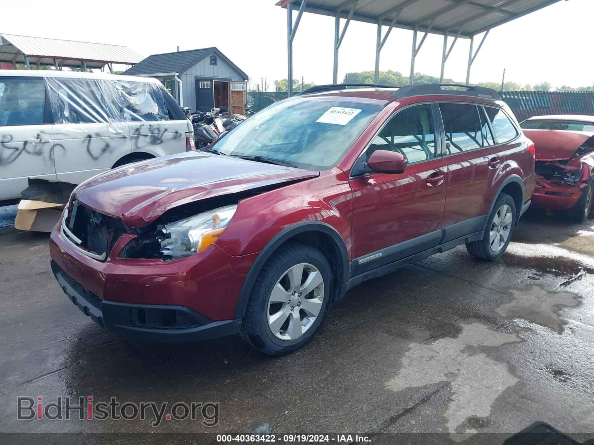 2011 SUBARU OUTBACK - VIN: 4S4BRBCC9B3338039 - Фото 2