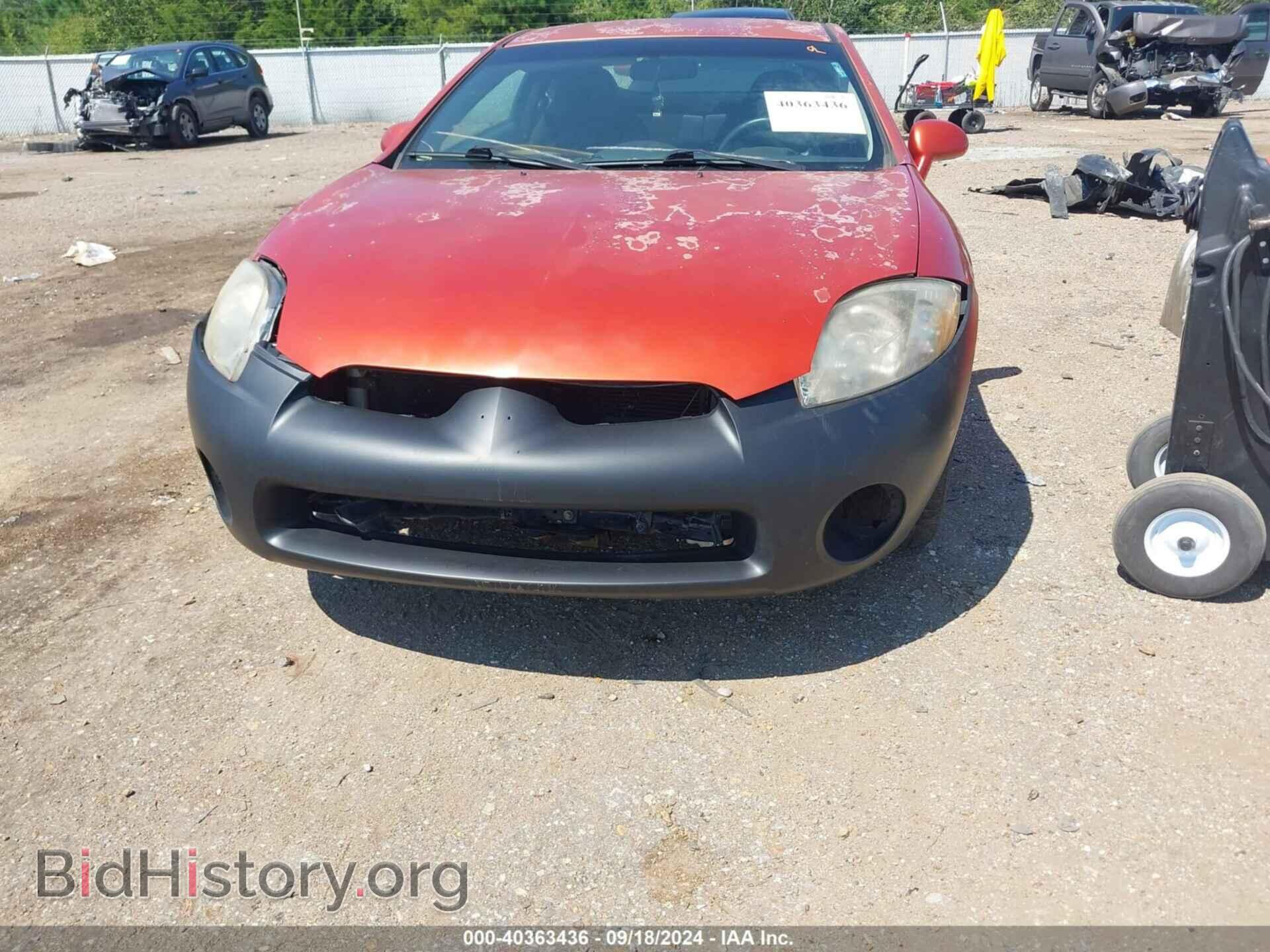 2006 MITSUBISHI ECLIPSE - VIN: 4A3AK34T86E011650 - Фото 6