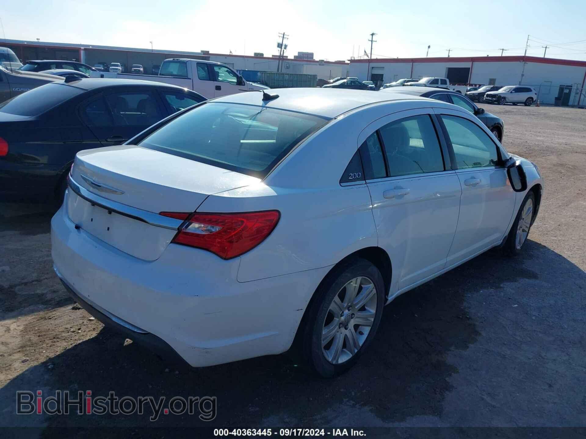 2012 CHRYSLER 200 - VIN: 1C3CCBBB3CN186269 - Photo 4
