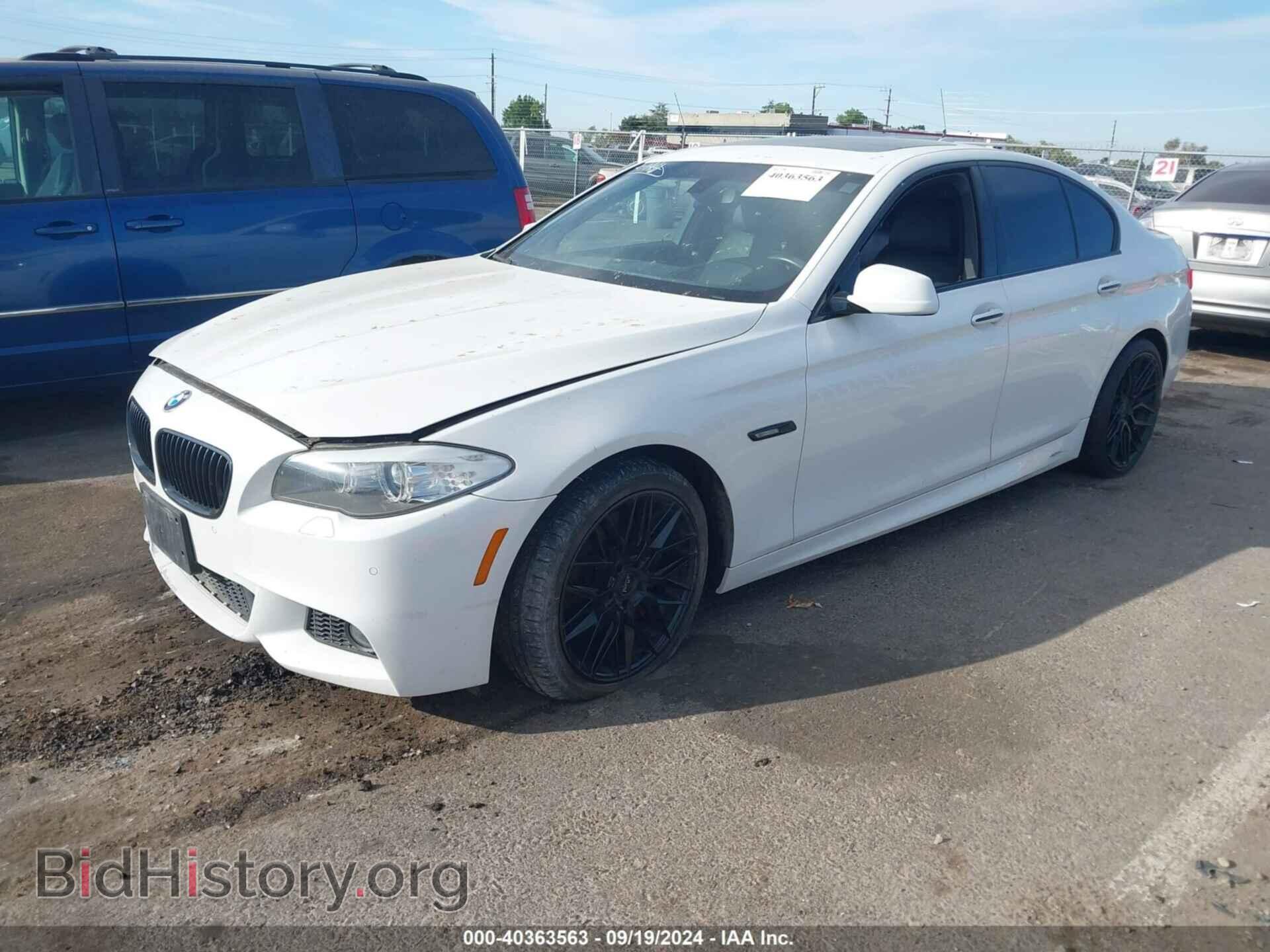 2013 BMW 550I - VIN: WBAFR9C54DD226565 - Фото 2
