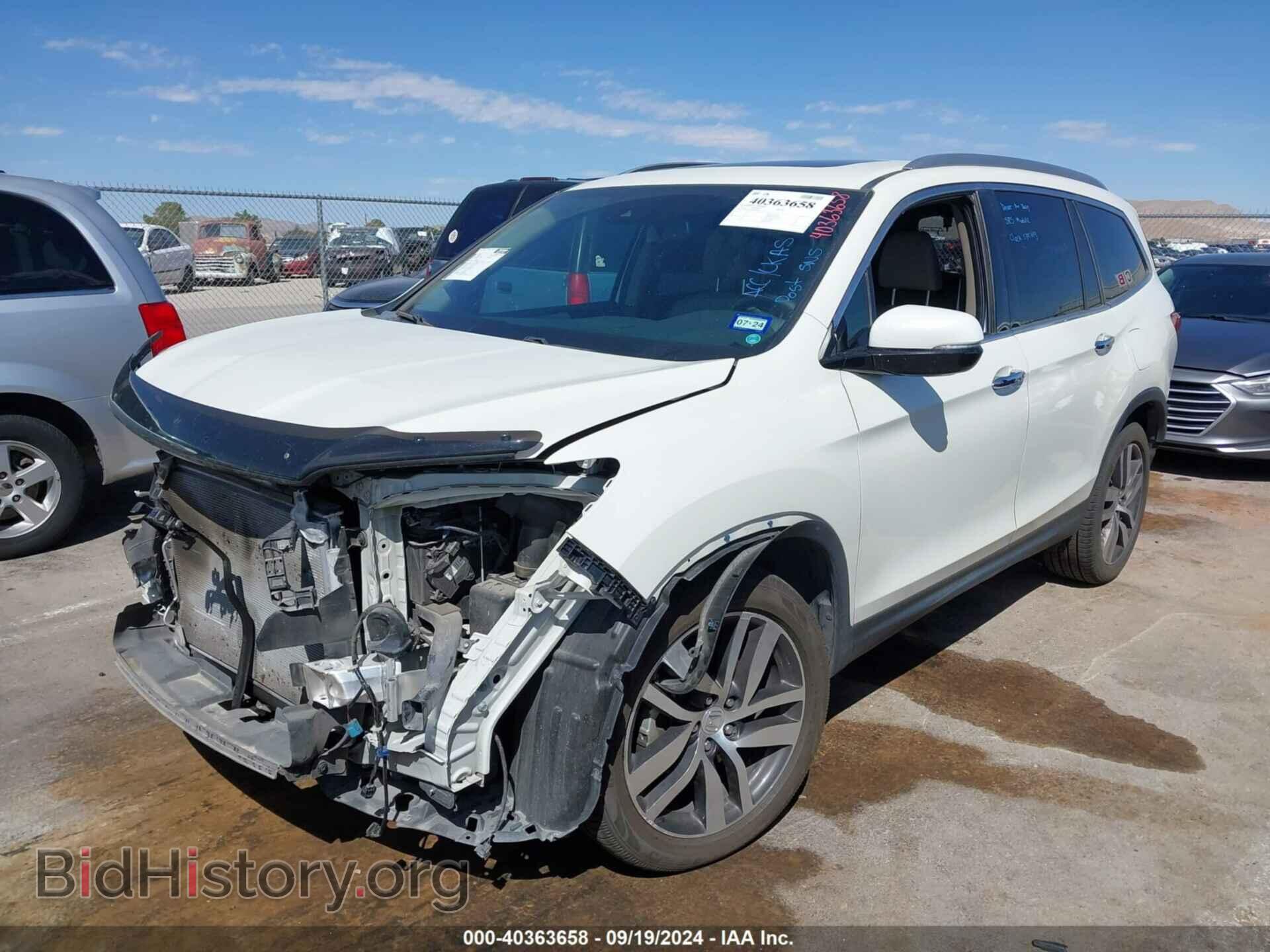 2016 HONDA PILOT - VIN: 5FNYF5H98GB008604 - Фото 2
