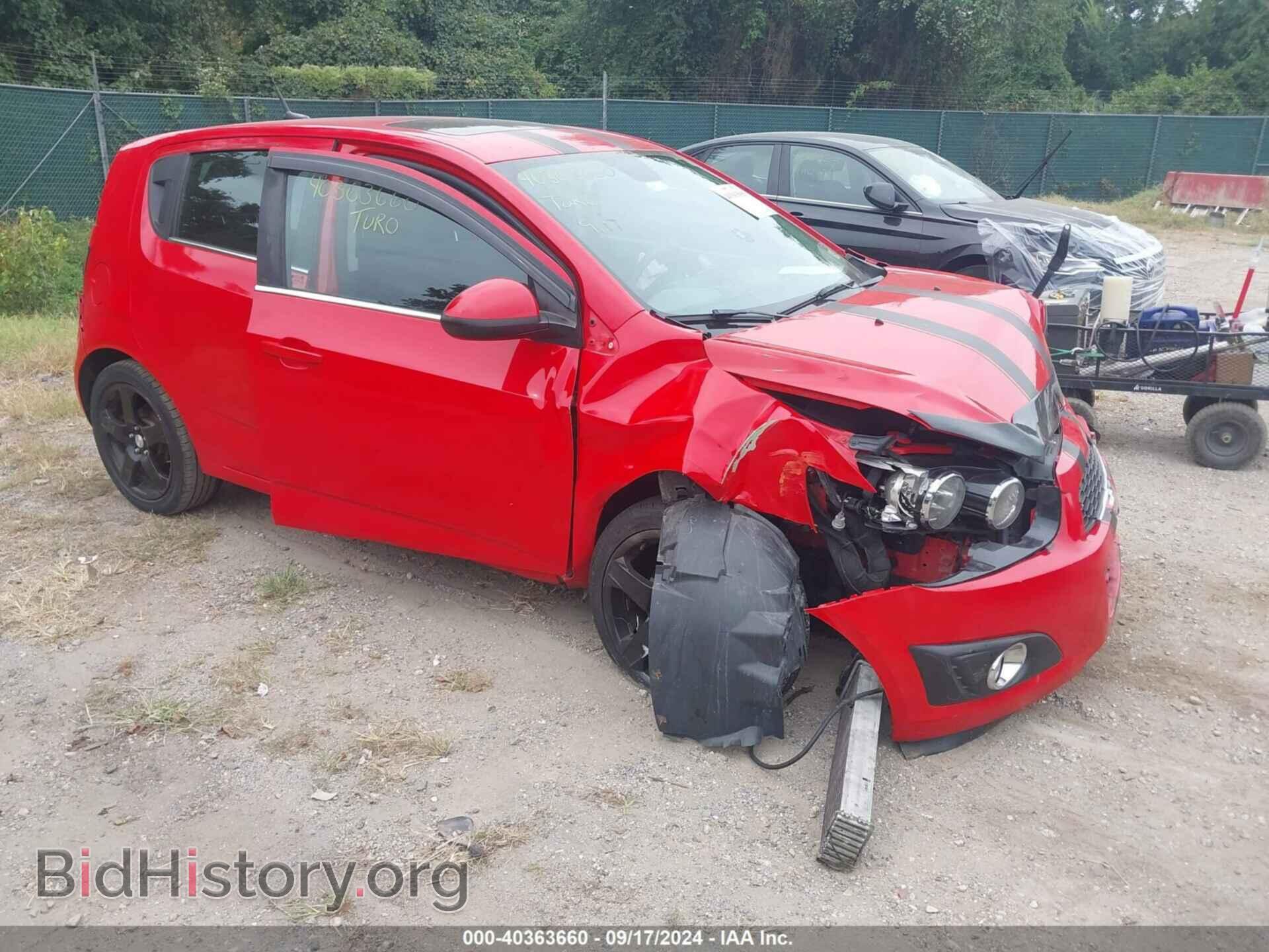 Photo 1G1JC6SB4E4213751 - CHEVROLET SONIC 2014
