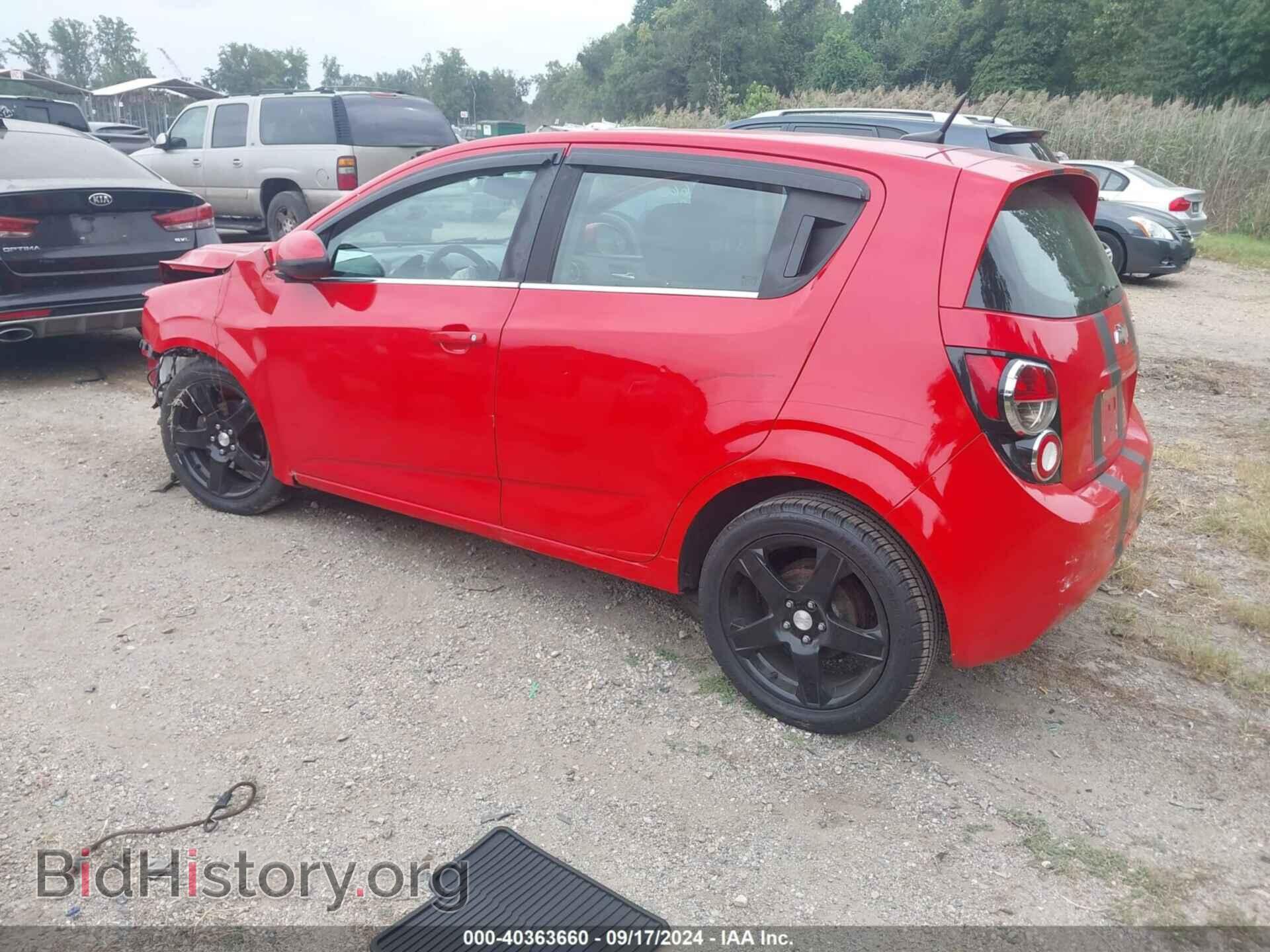2014 CHEVROLET SONIC - VIN: 1G1JC6SB4E4213751 - Фото 3