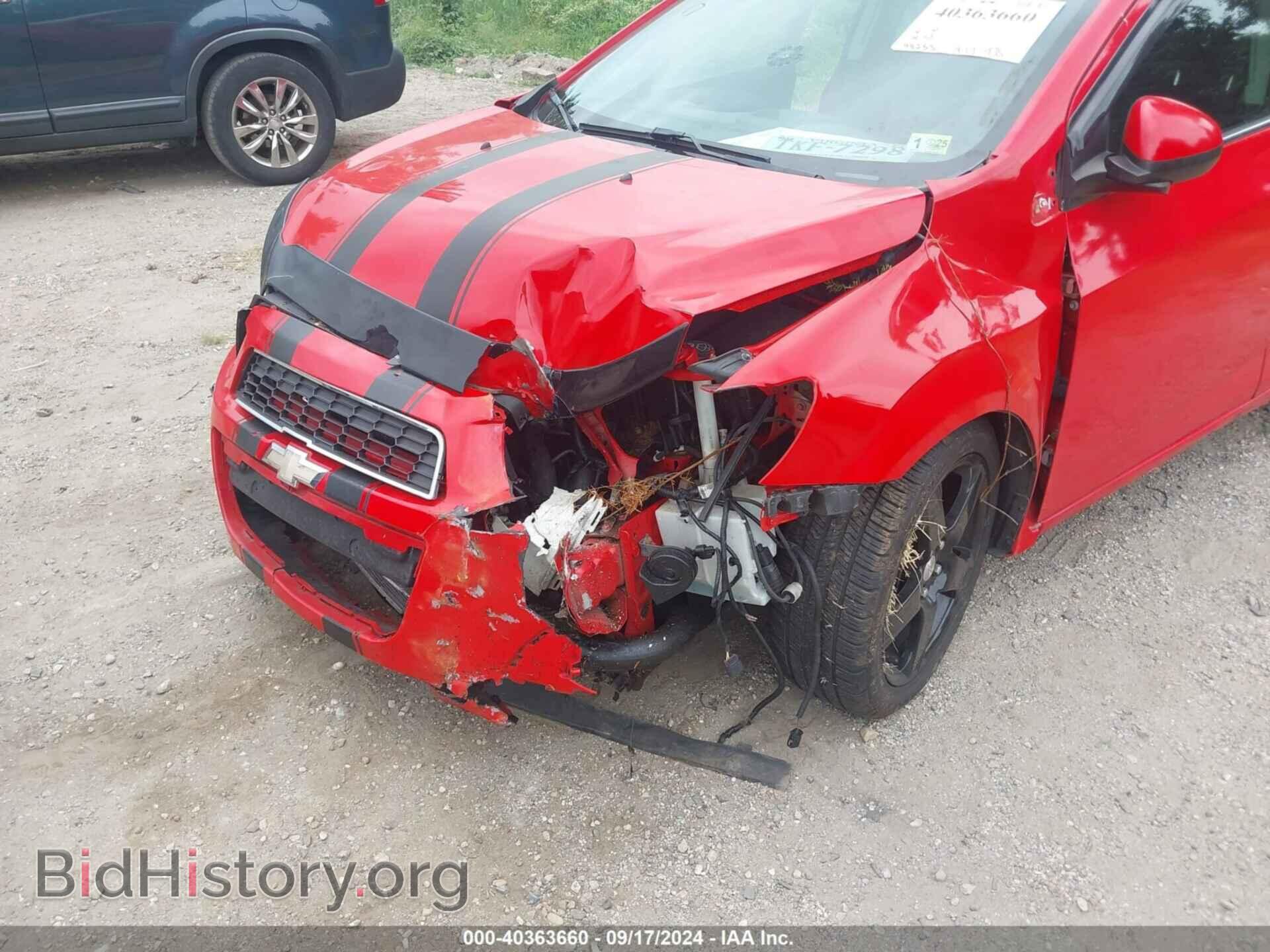 2014 CHEVROLET SONIC - VIN: 1G1JC6SB4E4213751 - Фото 6