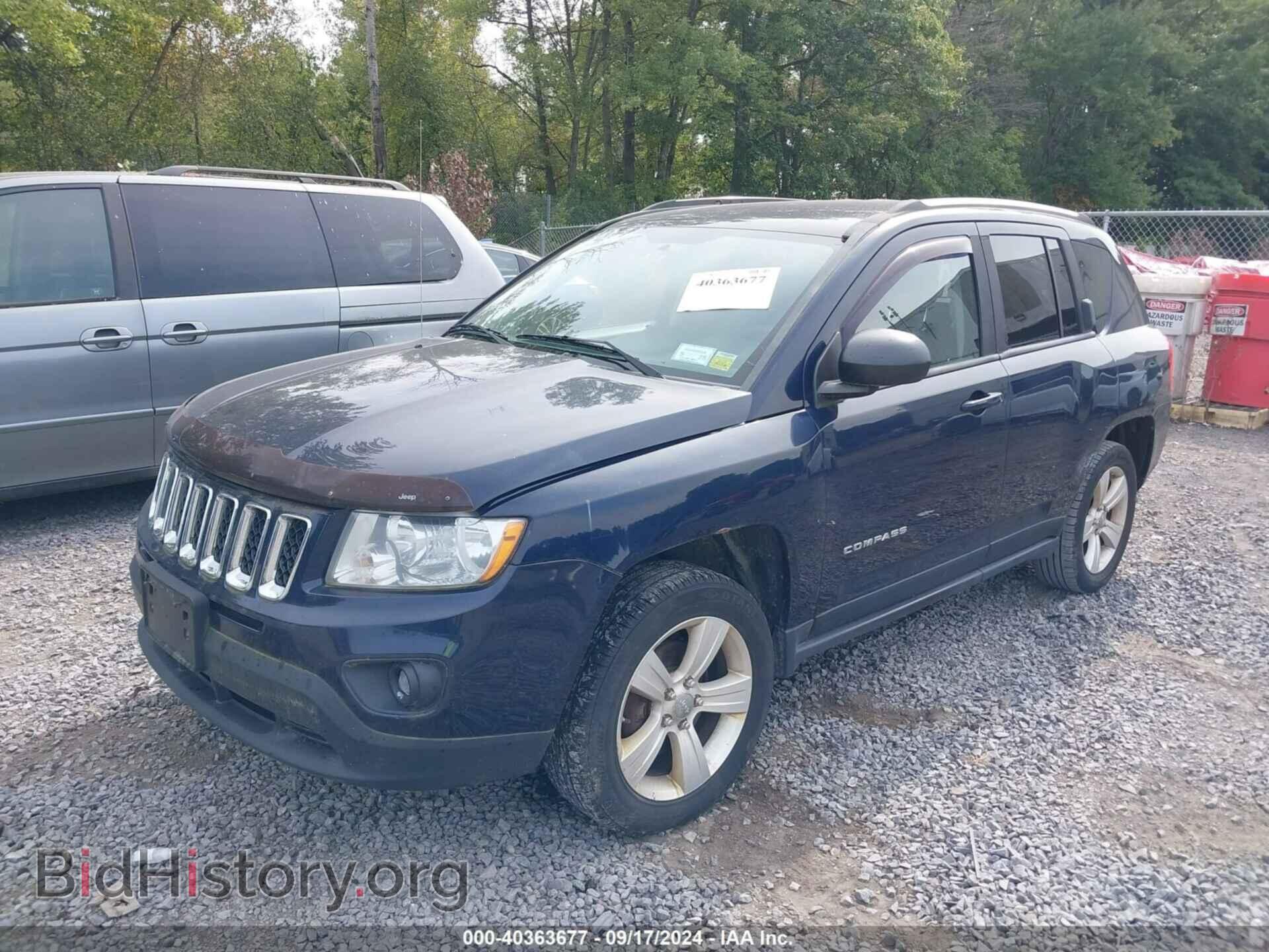 2012 JEEP COMPASS - VIN: 1C4NJDBB0CD578265 - Фото 2