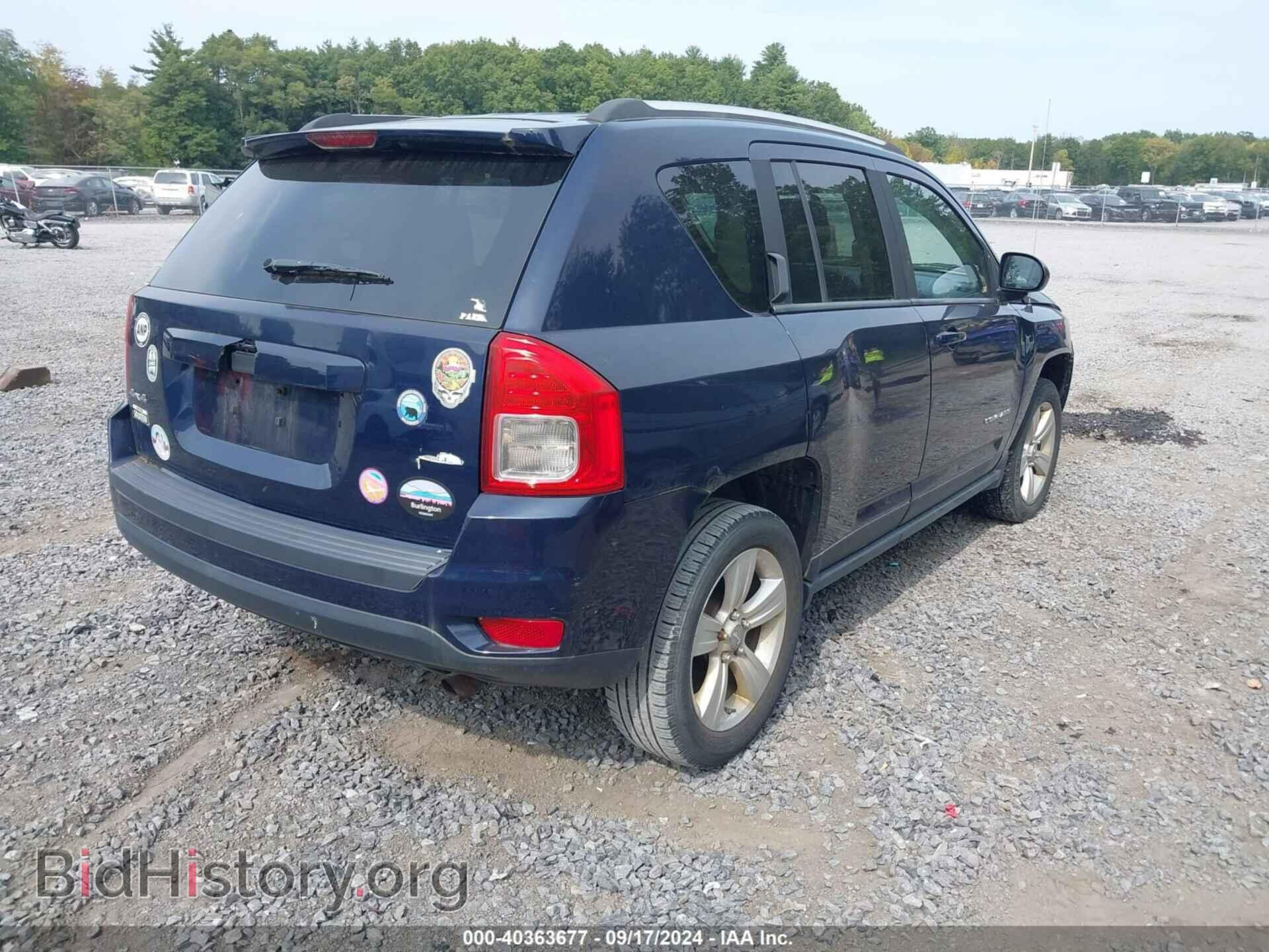 2012 JEEP COMPASS - VIN: 1C4NJDBB0CD578265 - Фото 4
