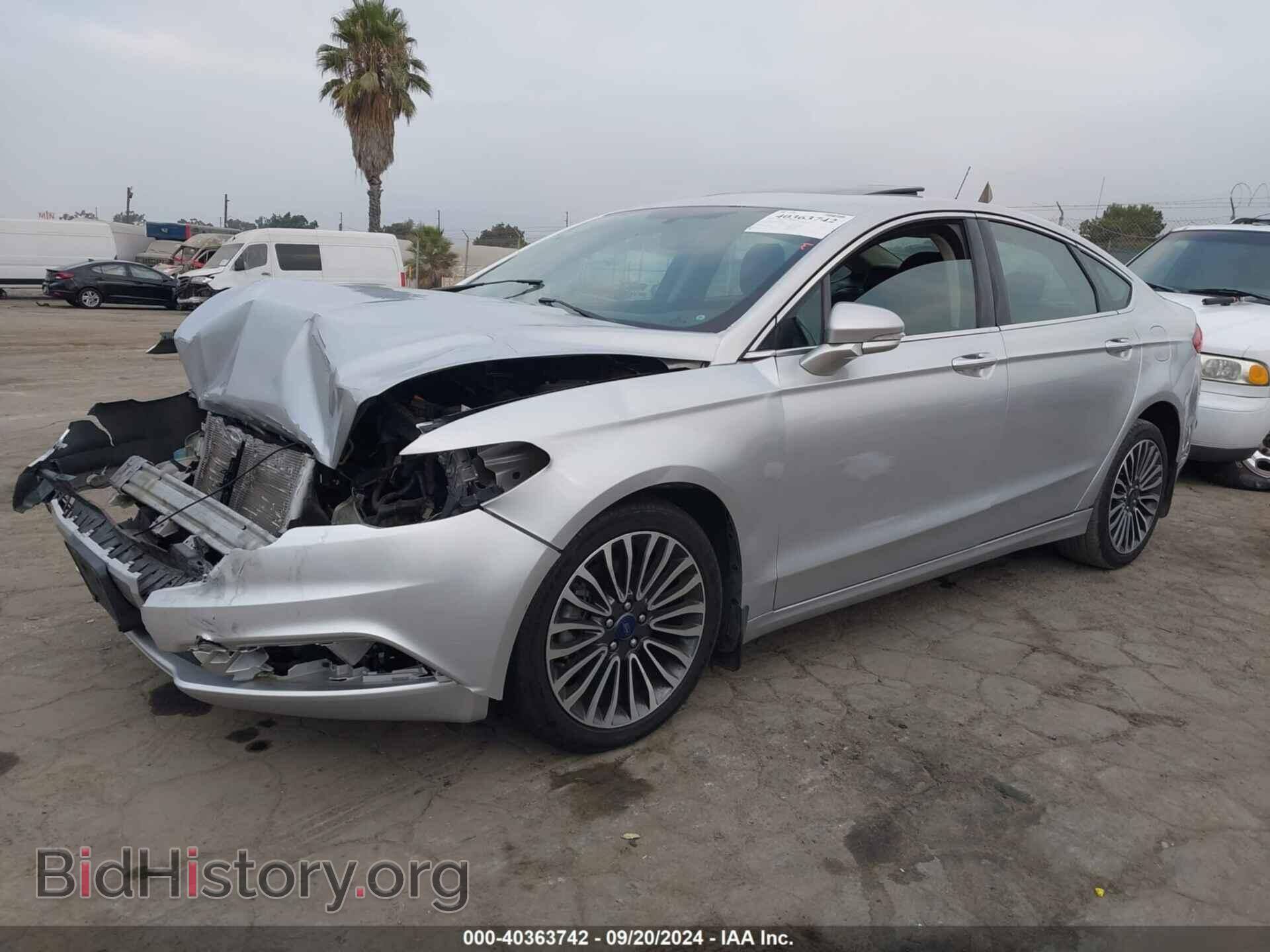 2017 FORD FUSION - VIN: 3FA6P0HDXHR119897 - Фото 2