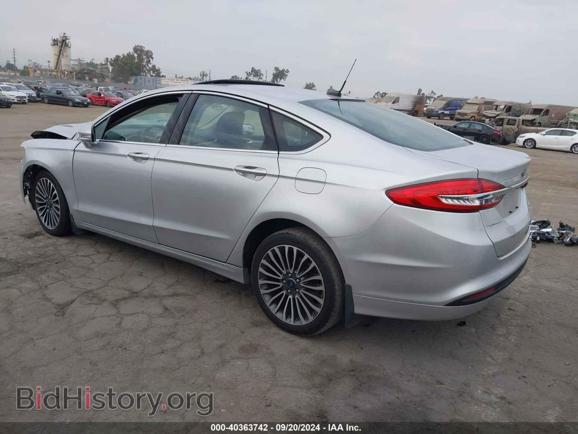 2017 FORD FUSION - VIN: 3FA6P0HDXHR119897 - Фото 3