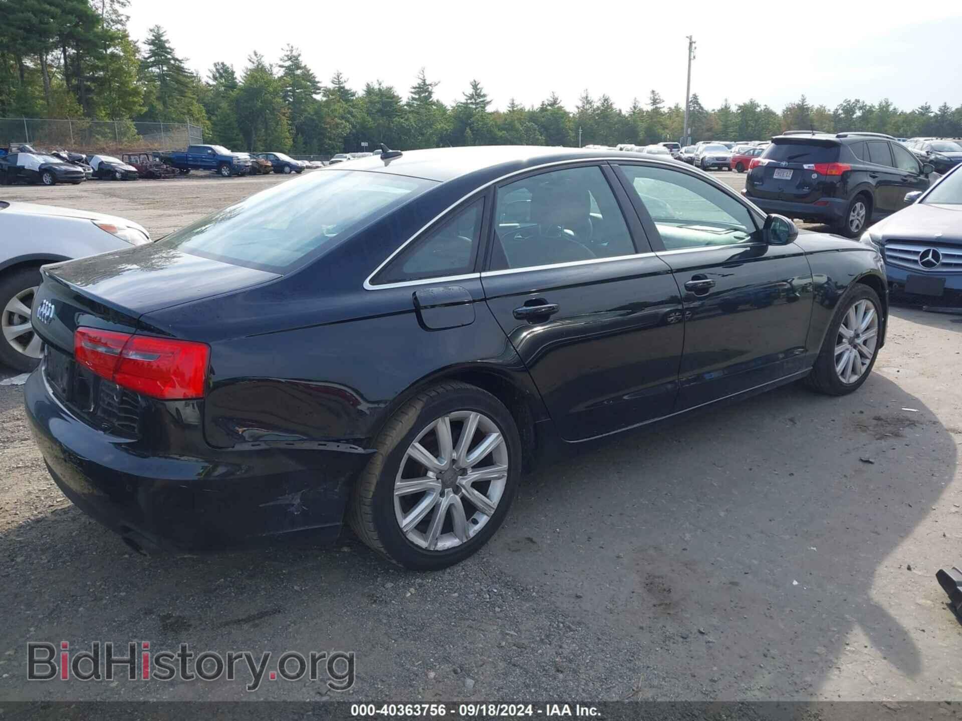 2013 AUDI A6 - VIN: WAUGFAFC5DN020268 - Фото 4