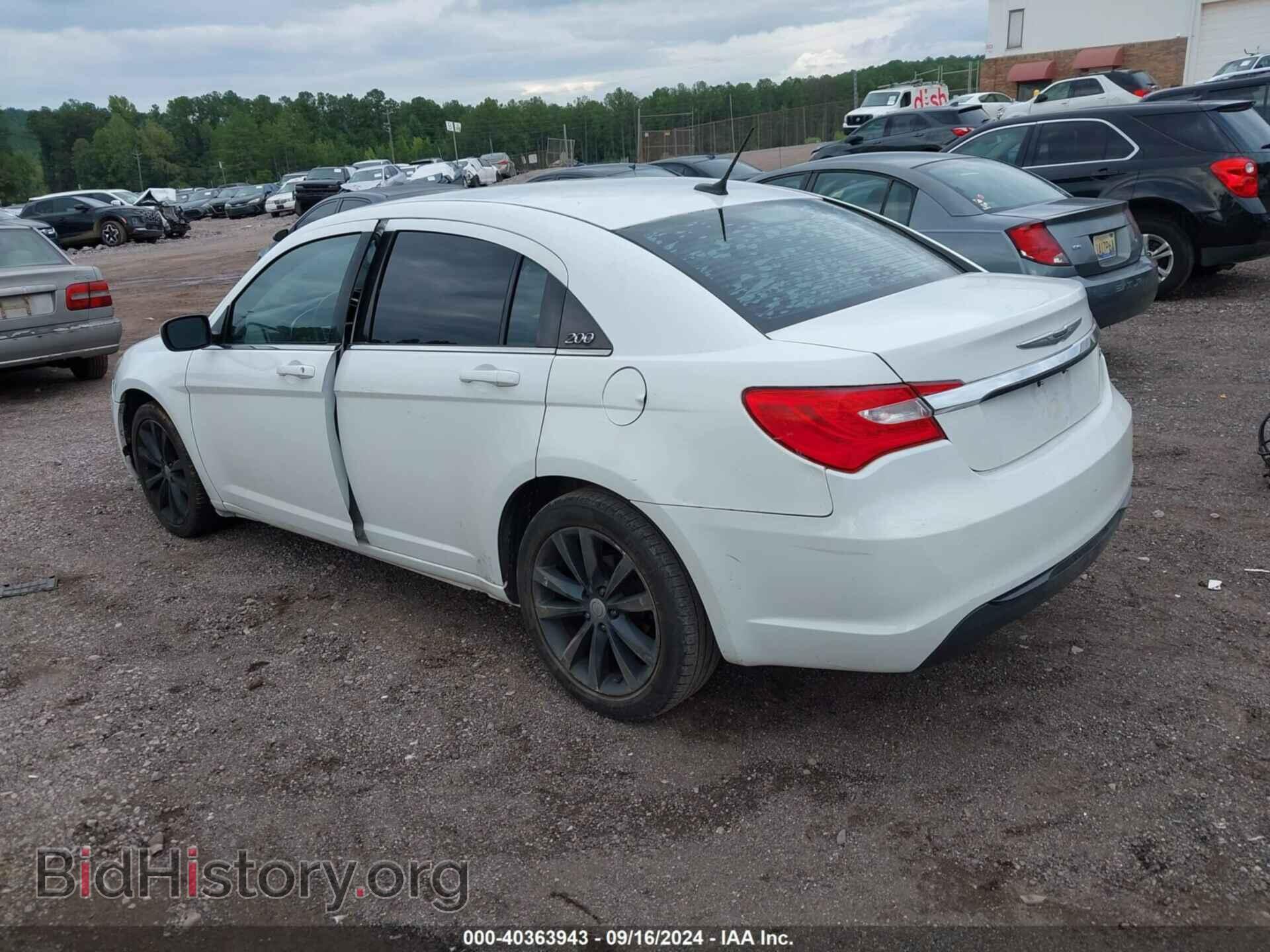 2013 CHRYSLER 200 - VIN: 1C3CCBBB1DN501409 - Фото 3