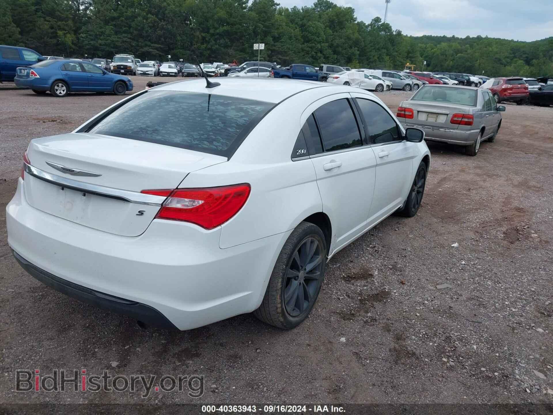 2013 CHRYSLER 200 - VIN: 1C3CCBBB1DN501409 - Фото 4