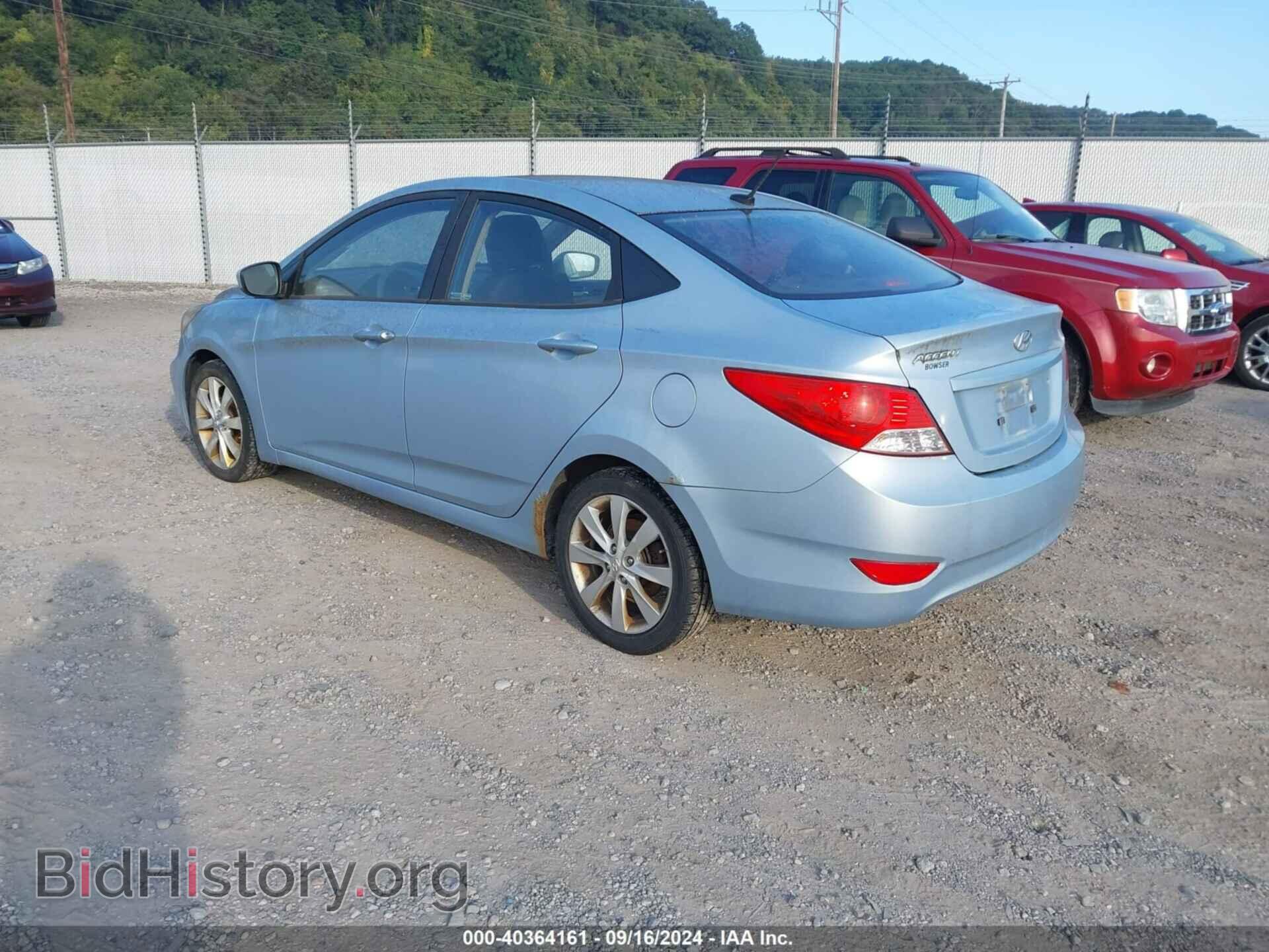 2012 HYUNDAI ACCENT - VIN: KMHCU4AE6CU035864 - Photo 3