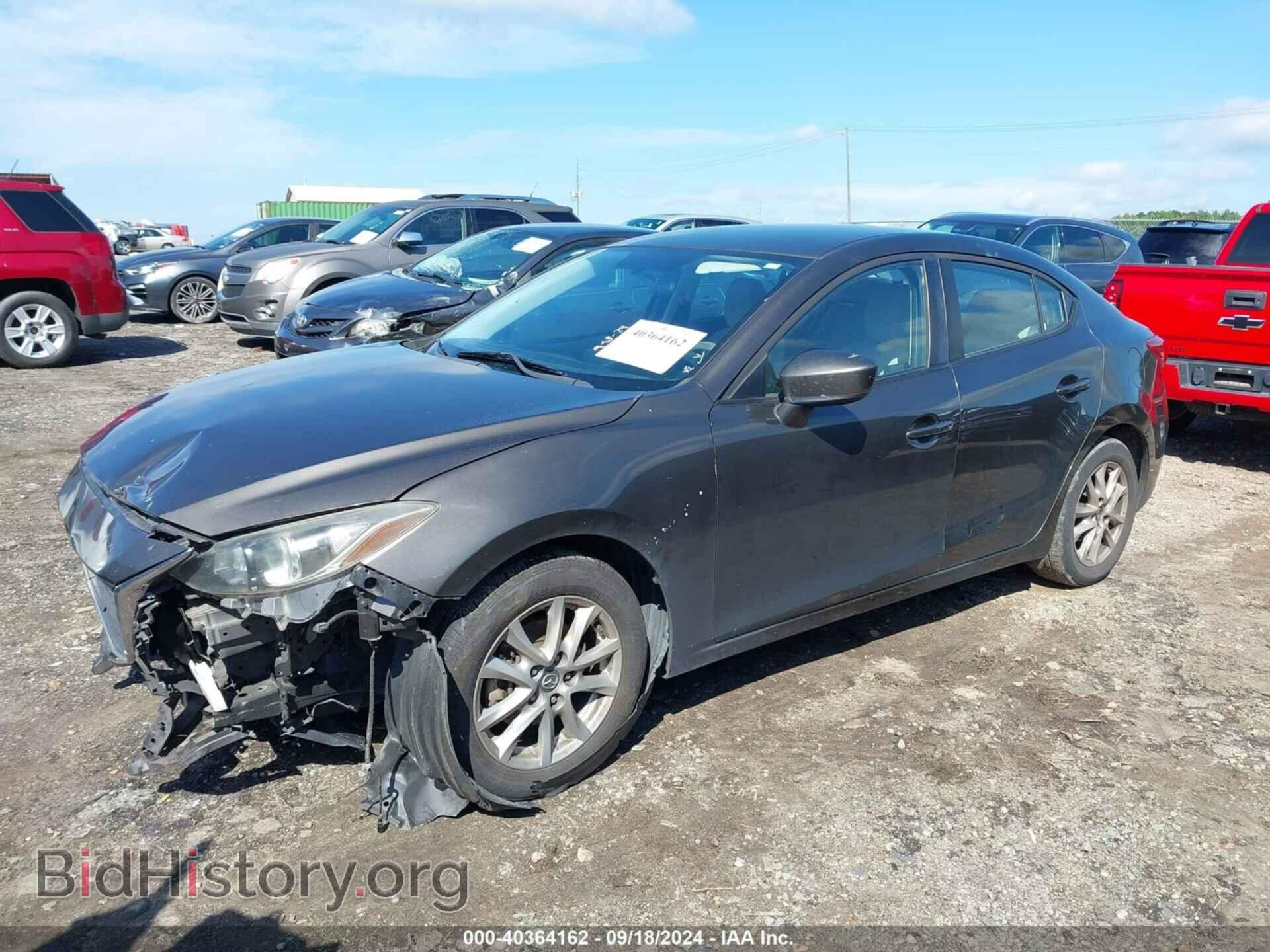 2014 MAZDA MAZDA3 - VIN: JM1BM1U71E1136018 - Фото 2