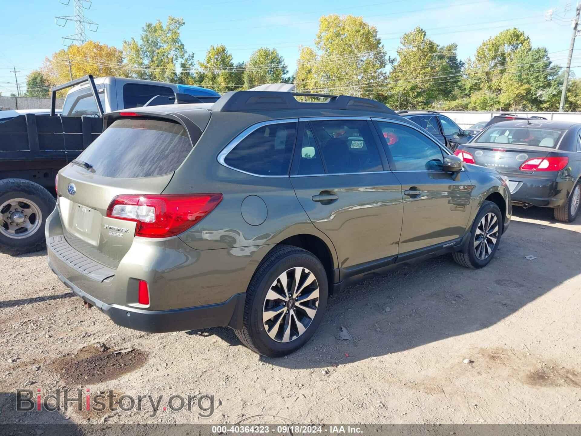 2017 SUBARU OUTBACK - VIN: 4S4BSANC2H3315366 - Фото 4