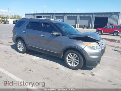 2013 Ford EXPLORER XLT, серый — VIN 1FM5K7D82DGB75707, IAAI