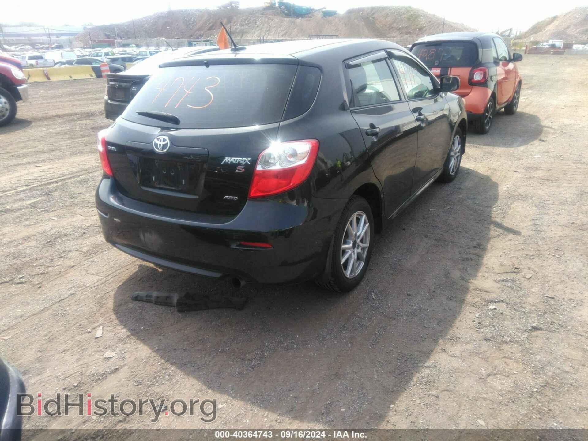2009 TOYOTA MATRIX - VIN: 2T1LE40E99C007341 - Фото 4