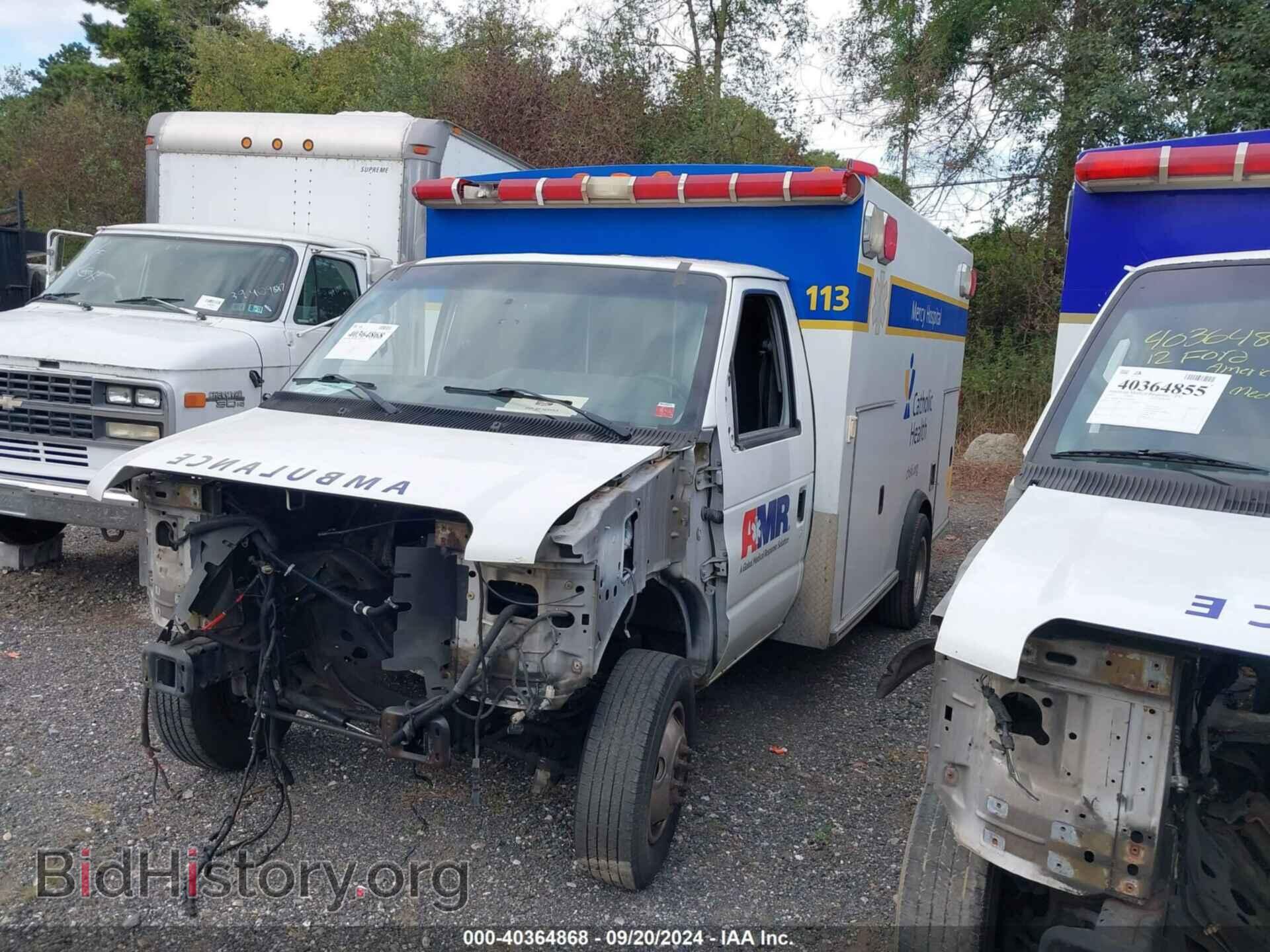 2012 FORD E-350 CUTAWAY - VIN: 1FDWE3FS0CDB10187 - Фото 2