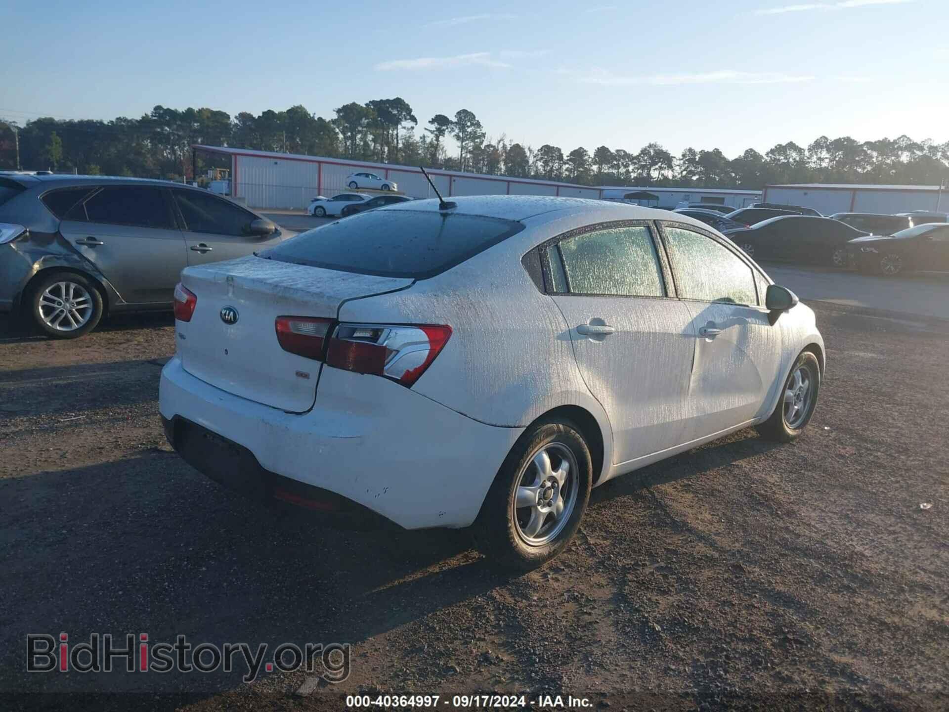2014 KIA RIO - VIN: KNADM4A37E6341340 - Фото 4