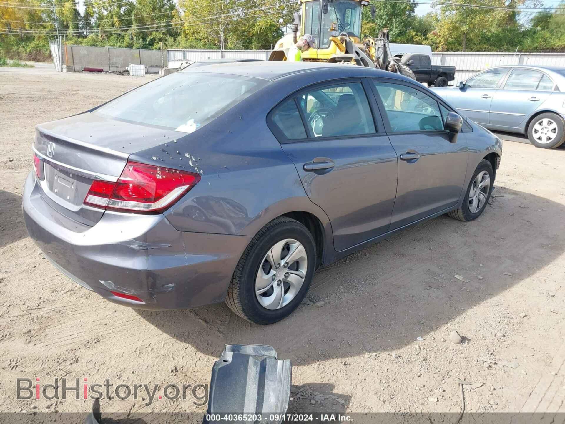 2014 HONDA CIVIC - VIN: 19XFB2F5XEE006616 - Фото 4