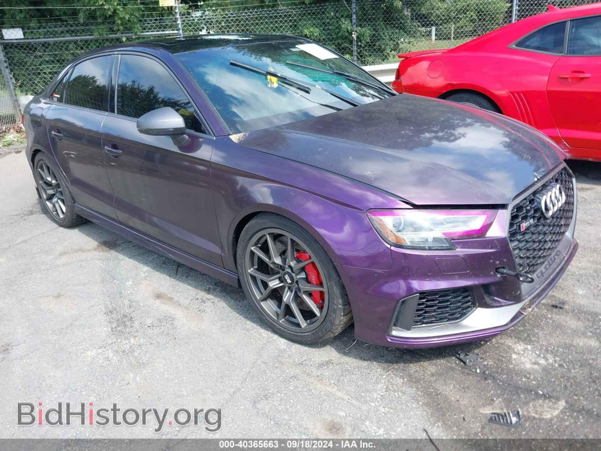 Фотография WUABWGFF8H1900357 - AUDI RS 3 2017