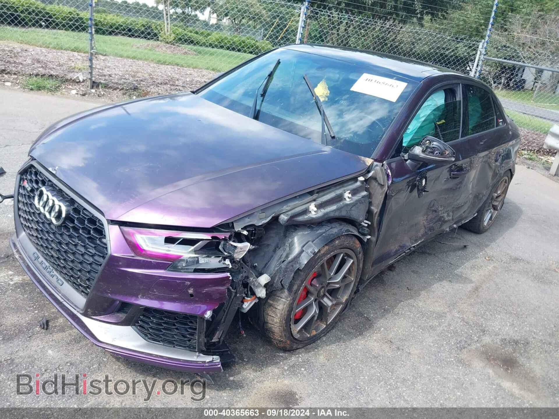 2017 AUDI RS 3 - VIN: WUABWGFF8H1900357 - Фото 2