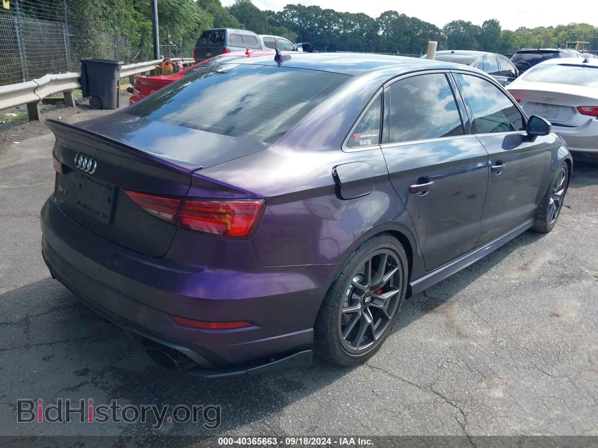 2017 AUDI RS 3 - VIN: WUABWGFF8H1900357 - Фото 4