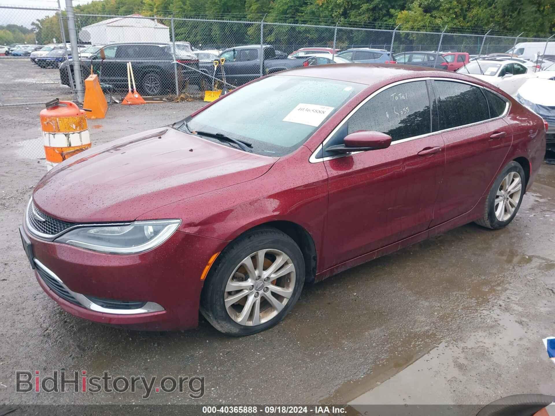 2016 CHRYSLER 200 - VIN: 1C3CCCAB8GN164393 - Фото 2