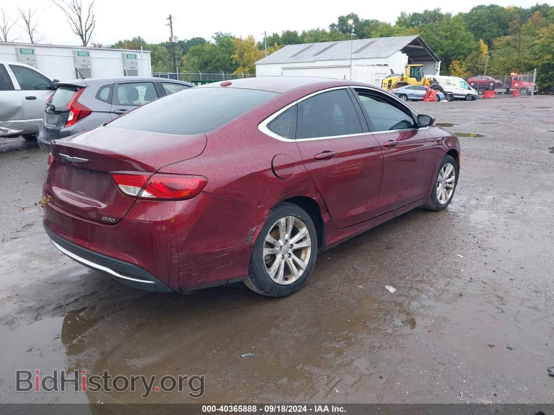 2016 CHRYSLER 200 - VIN: 1C3CCCAB8GN164393 - Фото 4