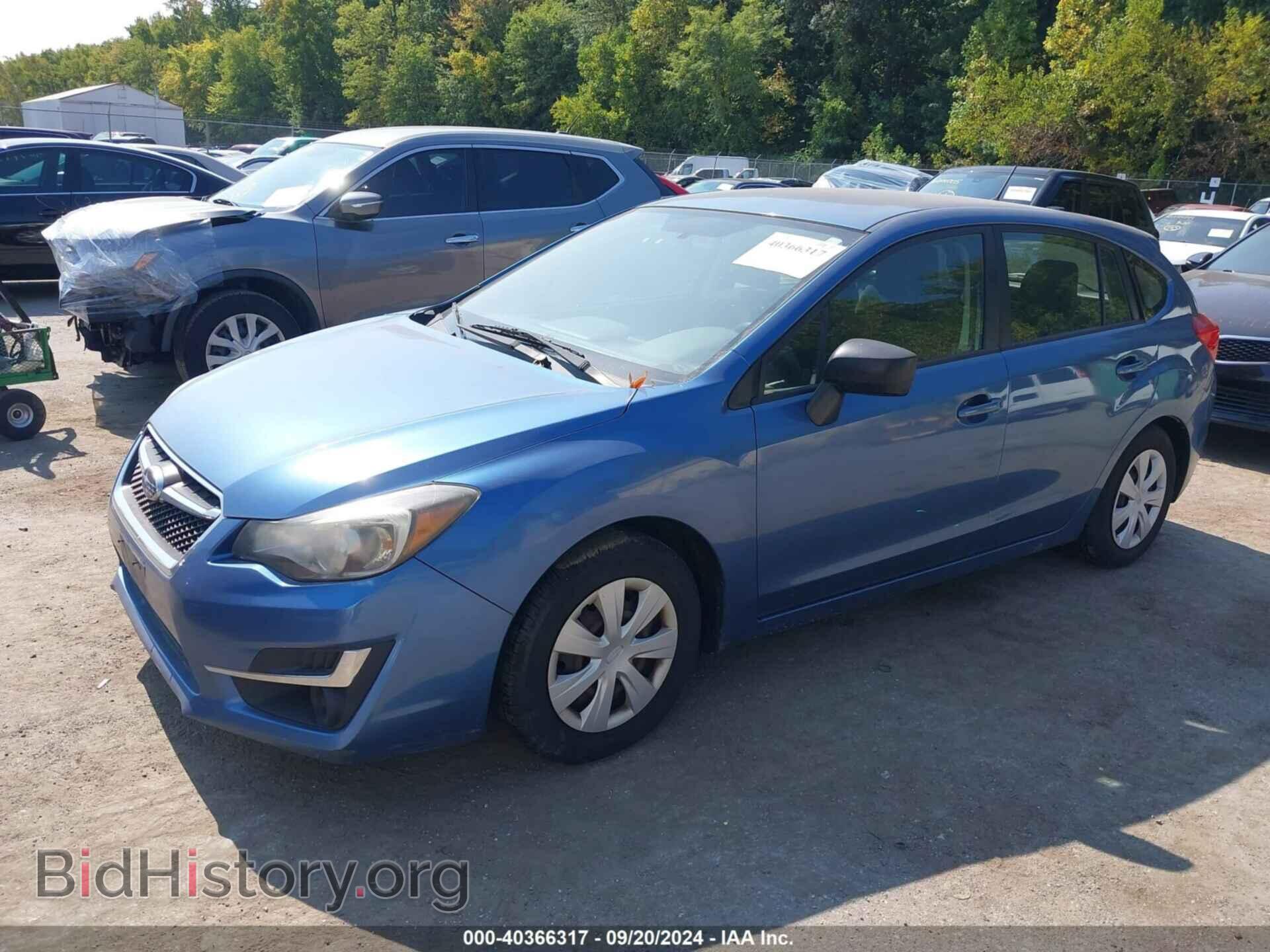 2015 SUBARU IMPREZA - VIN: JF1GPAA62F8299364 - Фото 2