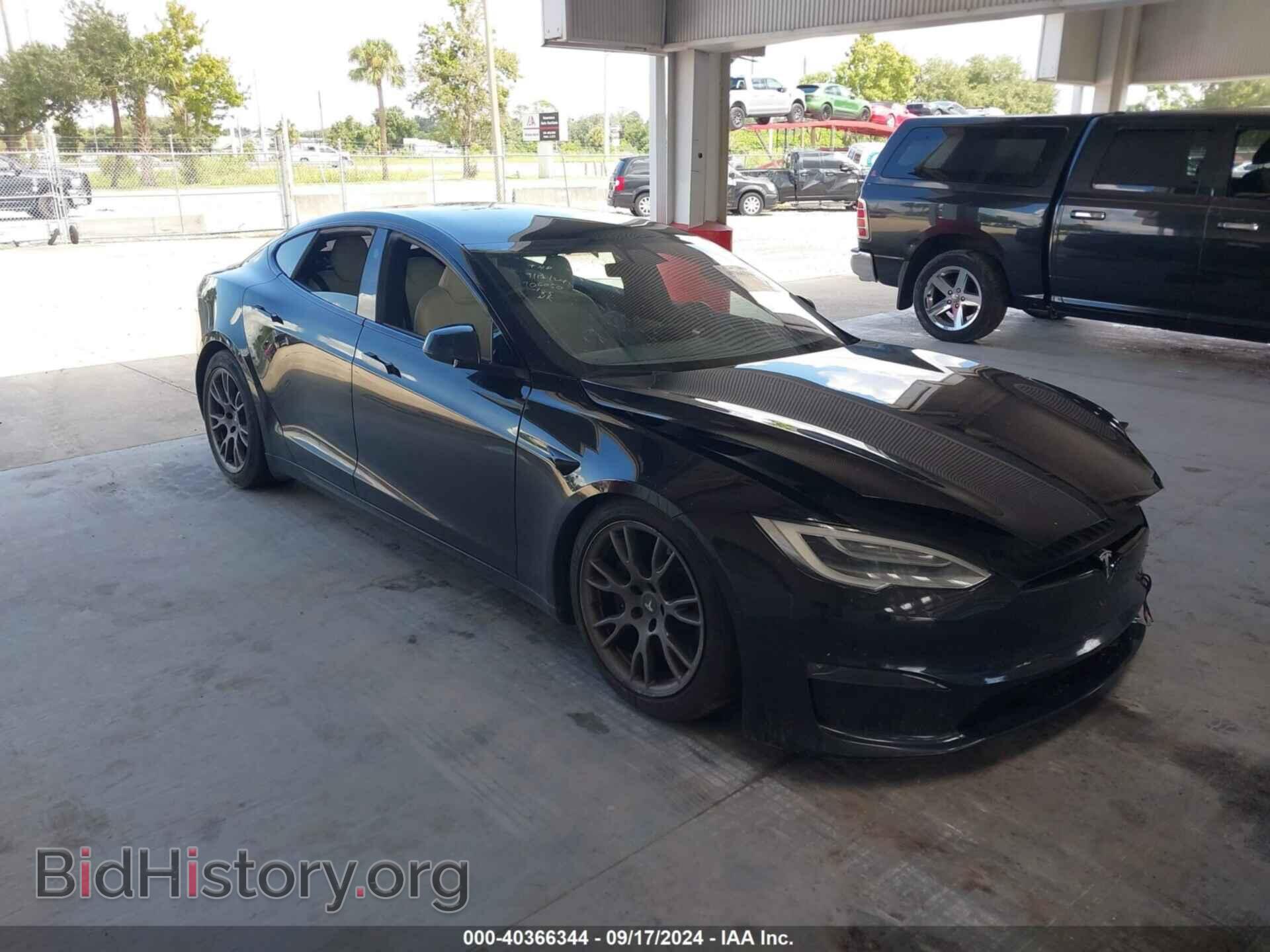 Photo 5YJSA1E63MF443680 - TESLA MODEL S 2021