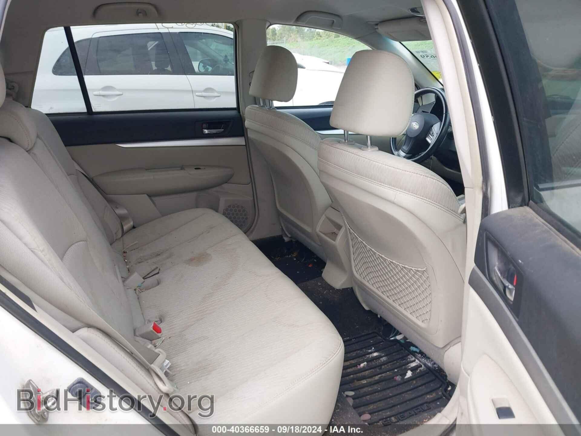 2012 SUBARU OUTBACK - VIN: 4S4BRBCC2C3209013 - Фото 8