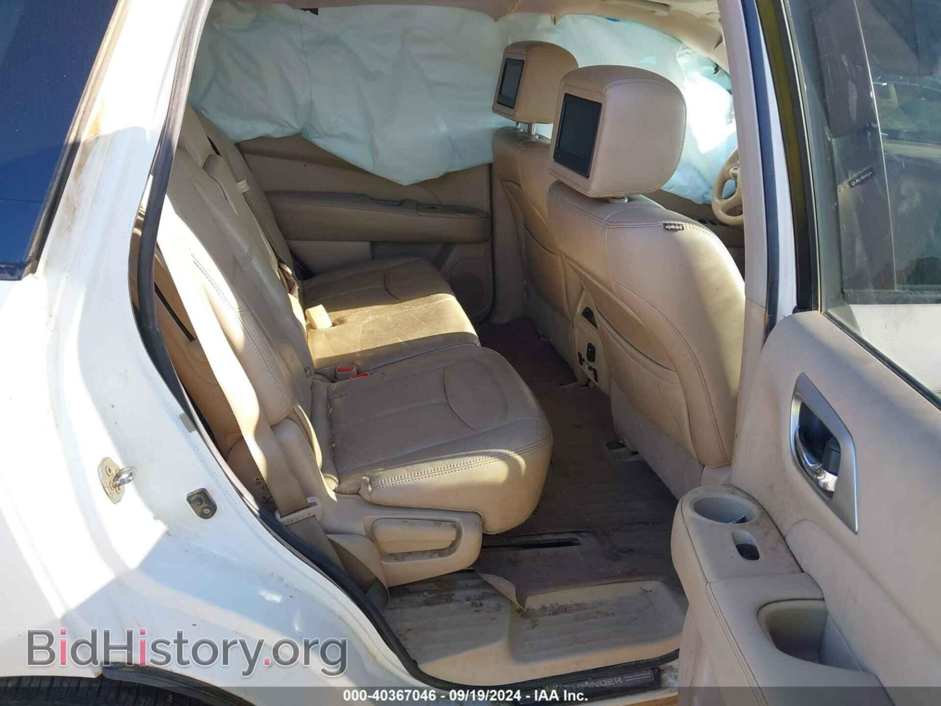 2014 NISSAN PATHFINDER - VIN: 5N1AR2MN2EC680304 - Фото 8