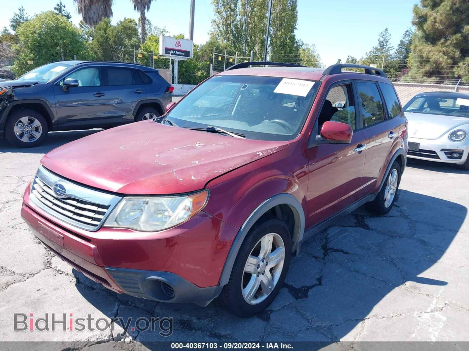 2009 SUBARU FORESTER - VIN: JF2SH63609G705973 - Фото 2