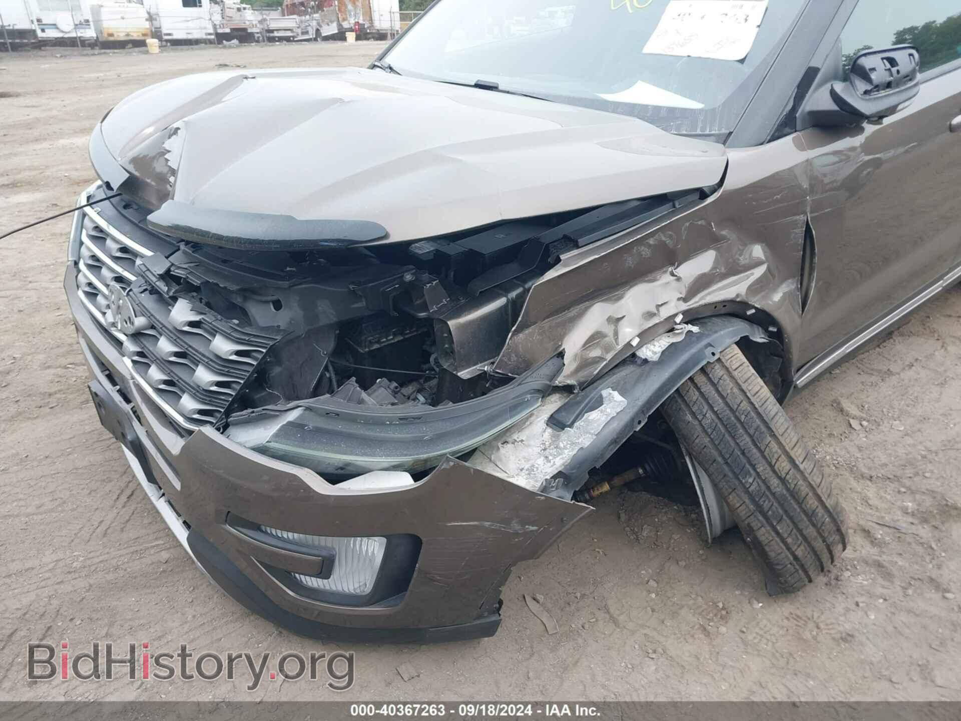 2016 FORD EXPLORER - VIN: 1FM5K8D88GGD18024 - Фото 6