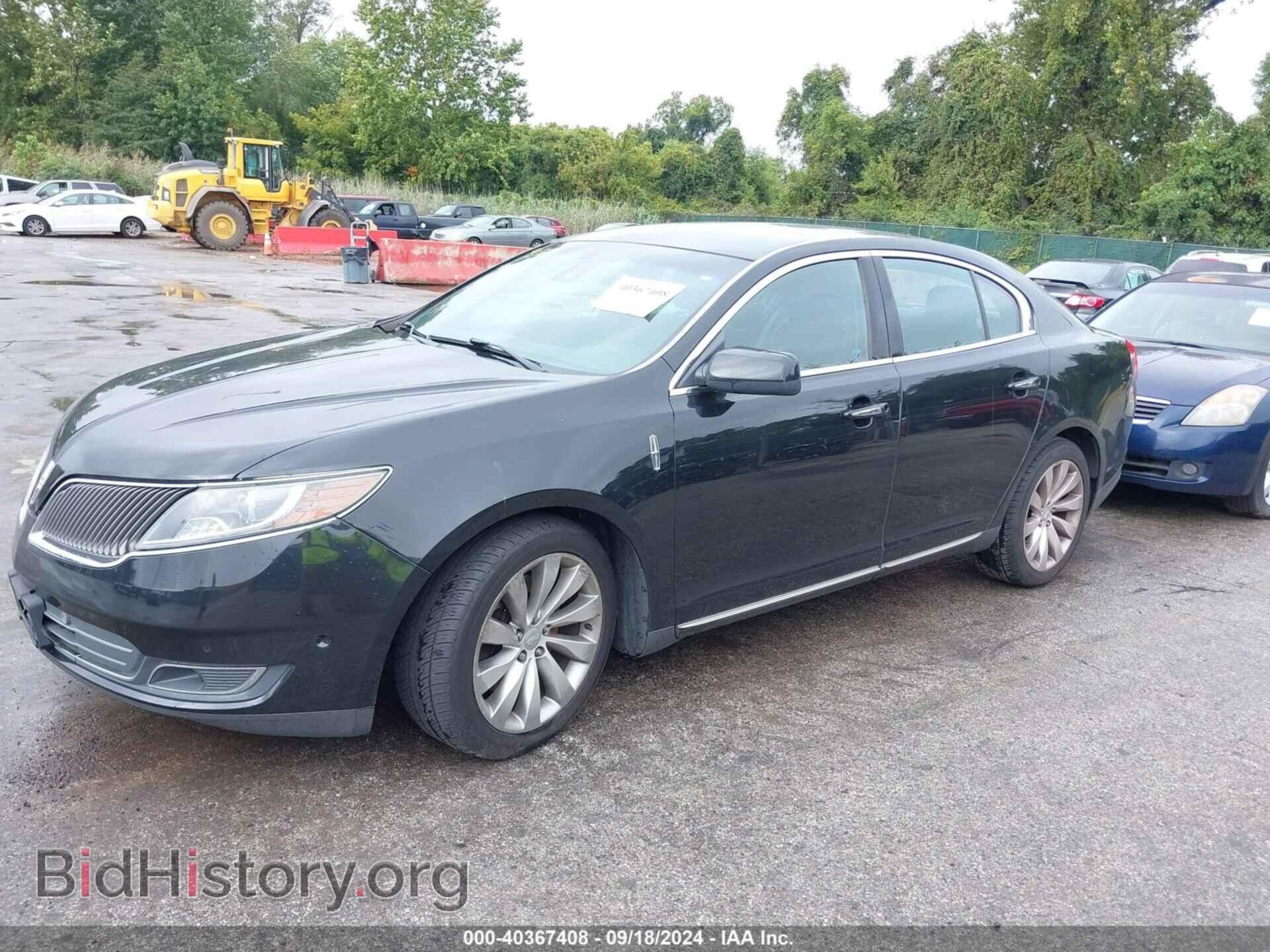 2013 LINCOLN MKS - VIN: 1LNHL9DK7DG602669 - Фото 2