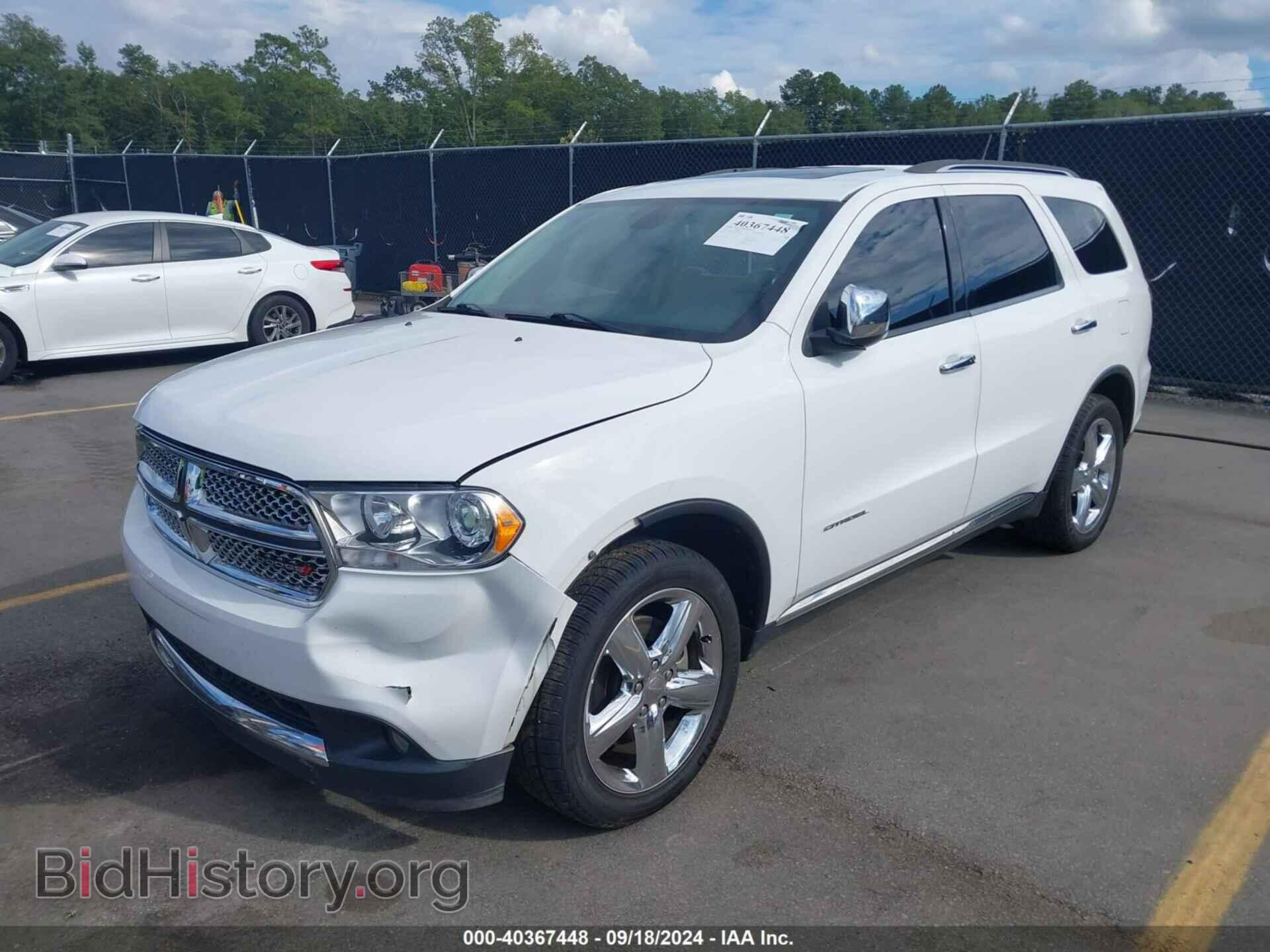 2013 DODGE DURANGO - VIN: 1C4RDHEG1DC592853 - Фото 2