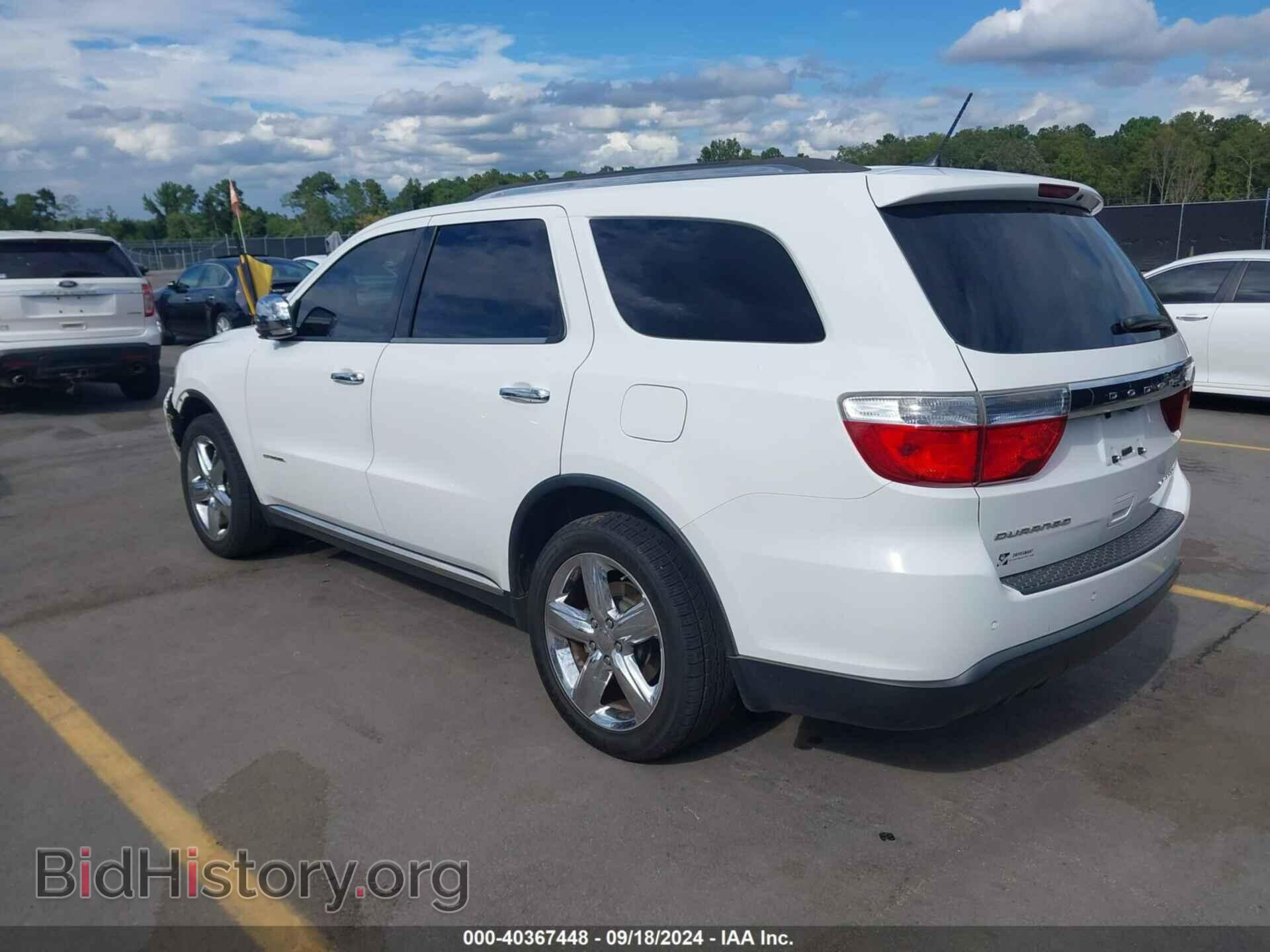 2013 DODGE DURANGO - VIN: 1C4RDHEG1DC592853 - Фото 3