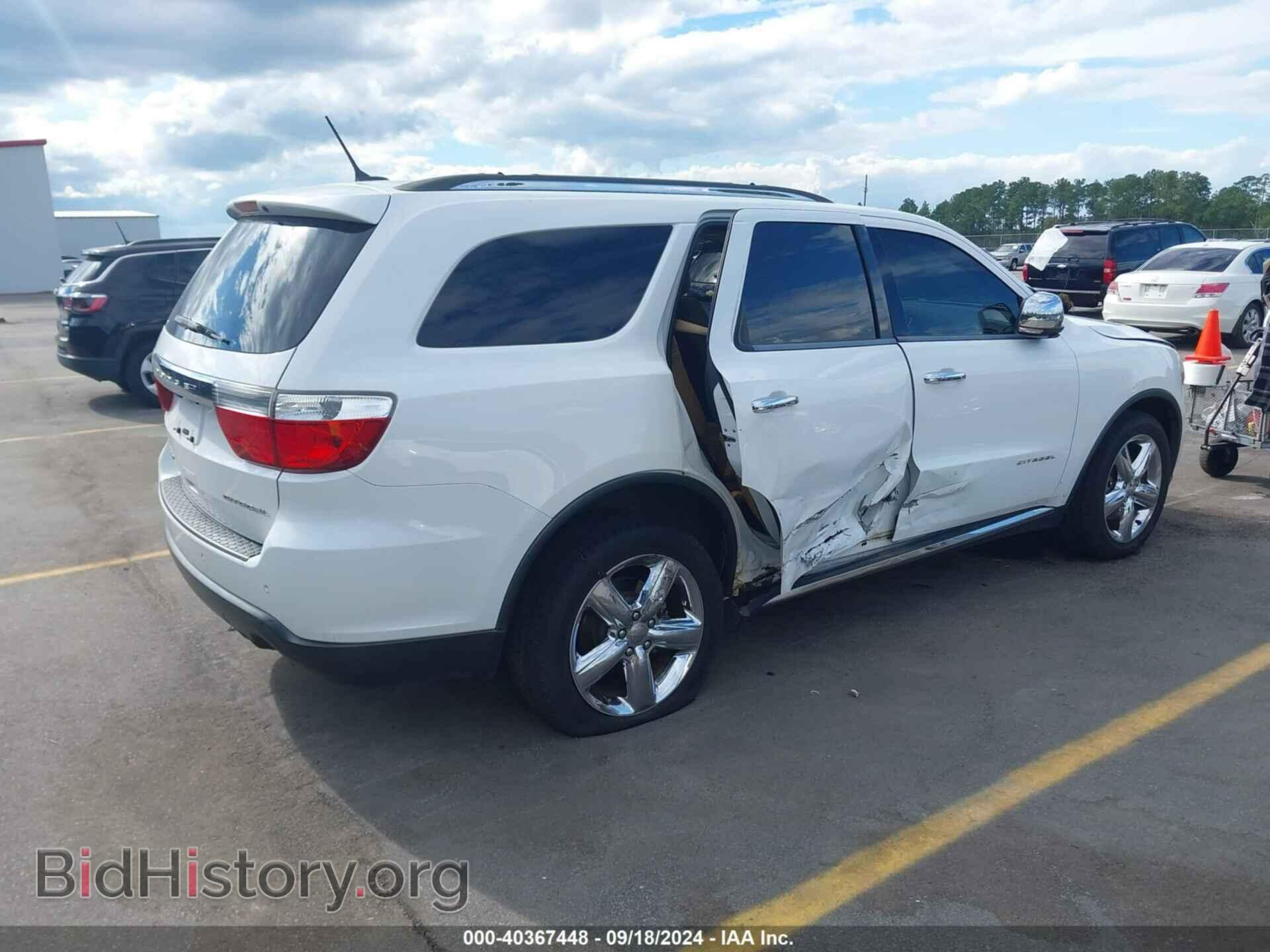2013 DODGE DURANGO - VIN: 1C4RDHEG1DC592853 - Фото 4