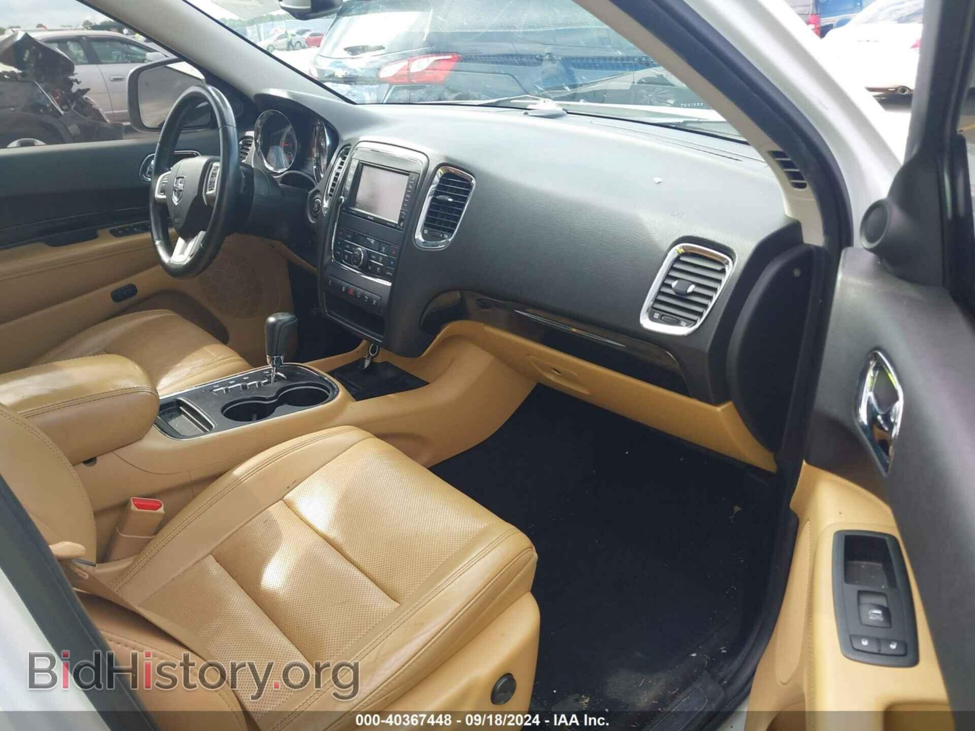 2013 DODGE DURANGO - VIN: 1C4RDHEG1DC592853 - Фото 5