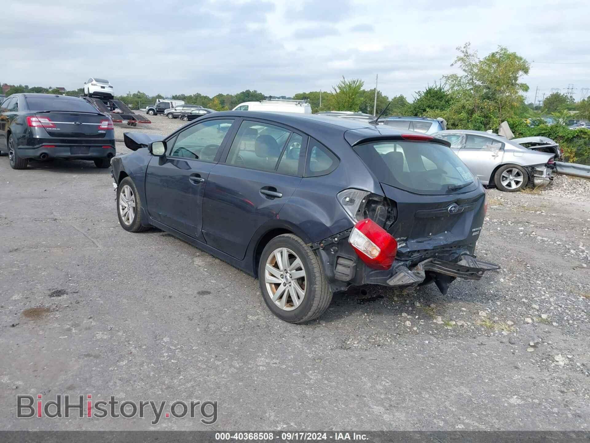 2015 SUBARU IMPREZA - VIN: JF1GPAC63FH201830 - Фото 3